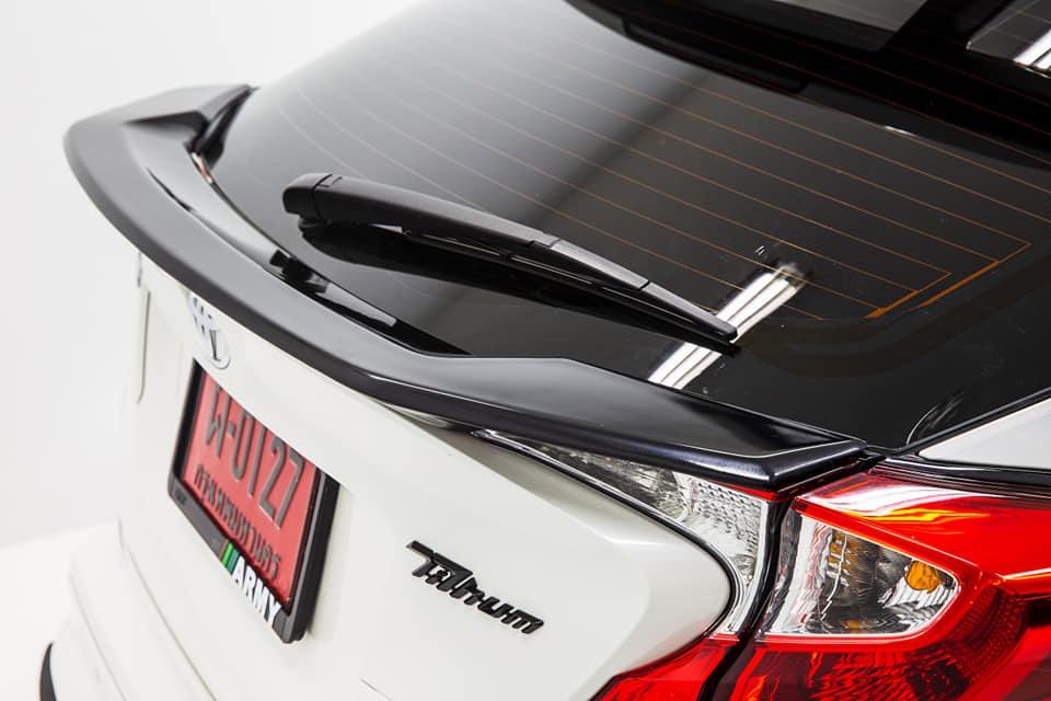 ชุดแต่งสเกิร์ตรอบคัน สปอยเลอร์รถ Toyota CHR 2018 ทรง TiThum พลาสติก — ภาพสินค้าและรายละเอียดชุดแต่ง