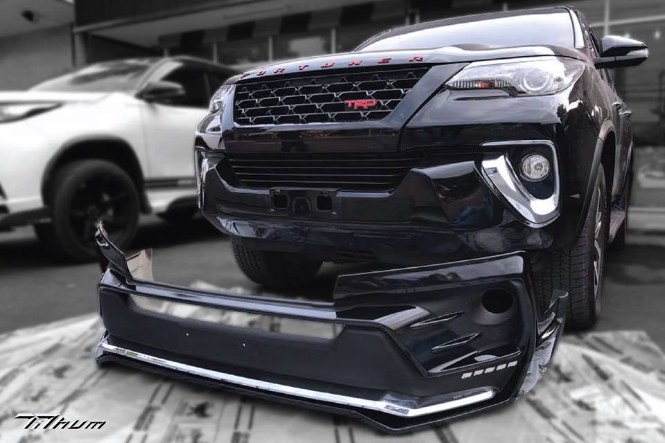 ชุดแต่งรถ Fortuner 2018 ทรง TiThum พลาสติก — ภาพสินค้าและรายละเอียดชุดแต่ง