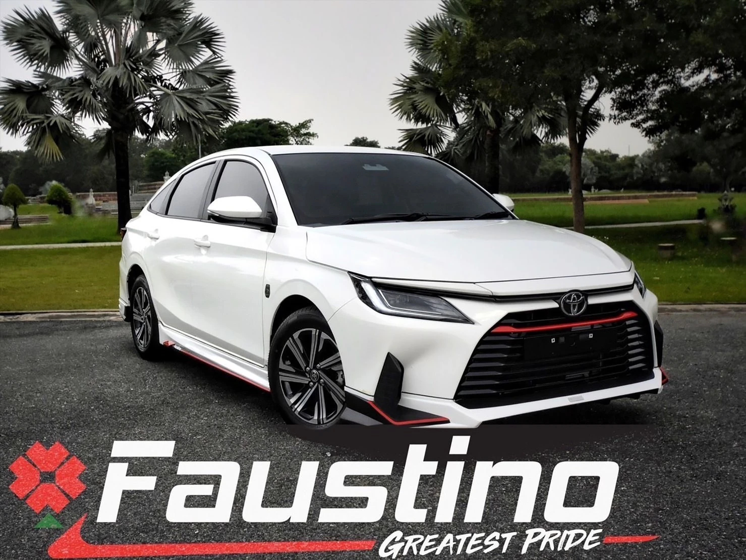 ชุดแต่ง Toyota Yaris ATIV 2022 Faustino