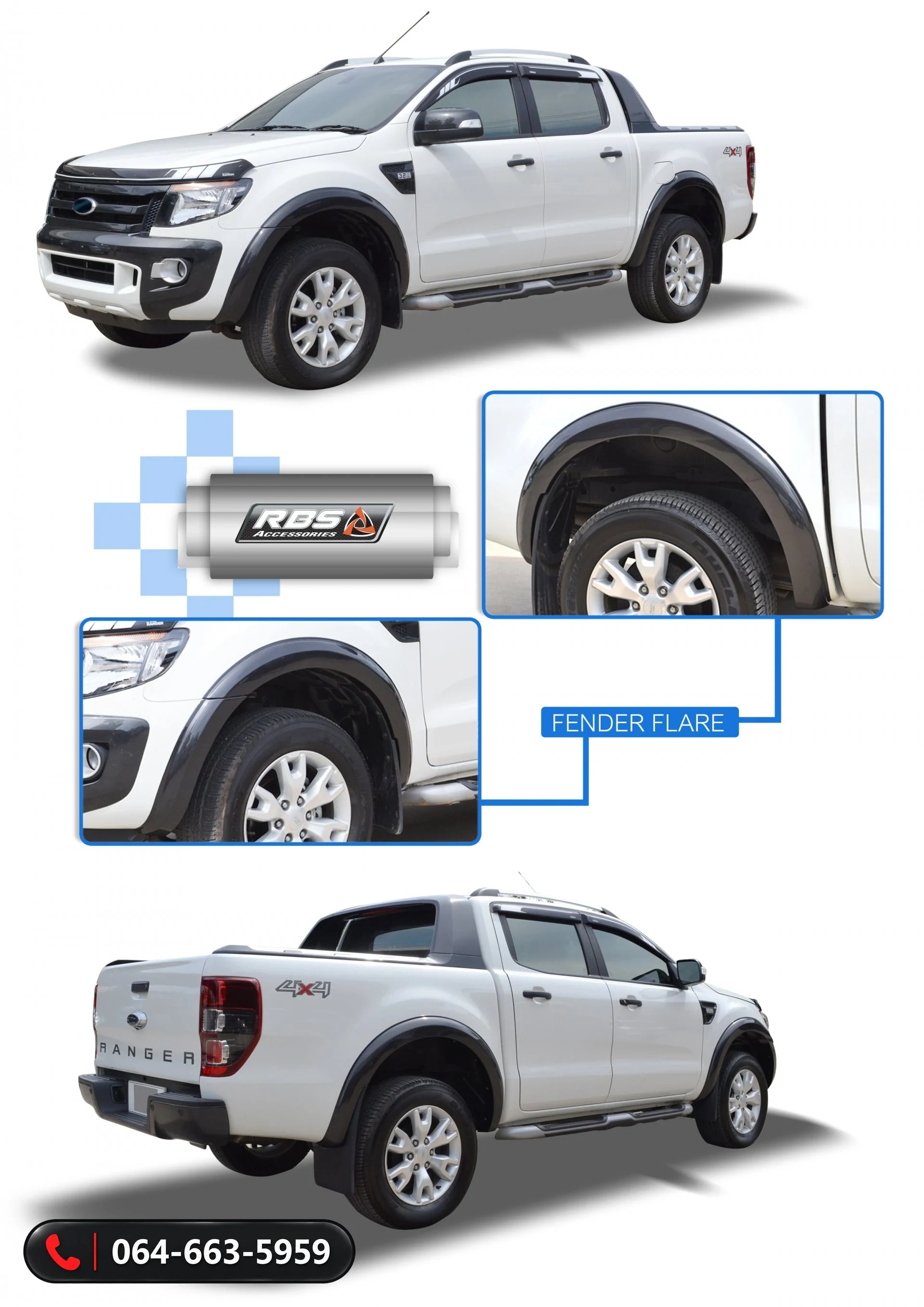 ชุดแต่ง Ford Ranger 2012 RBS