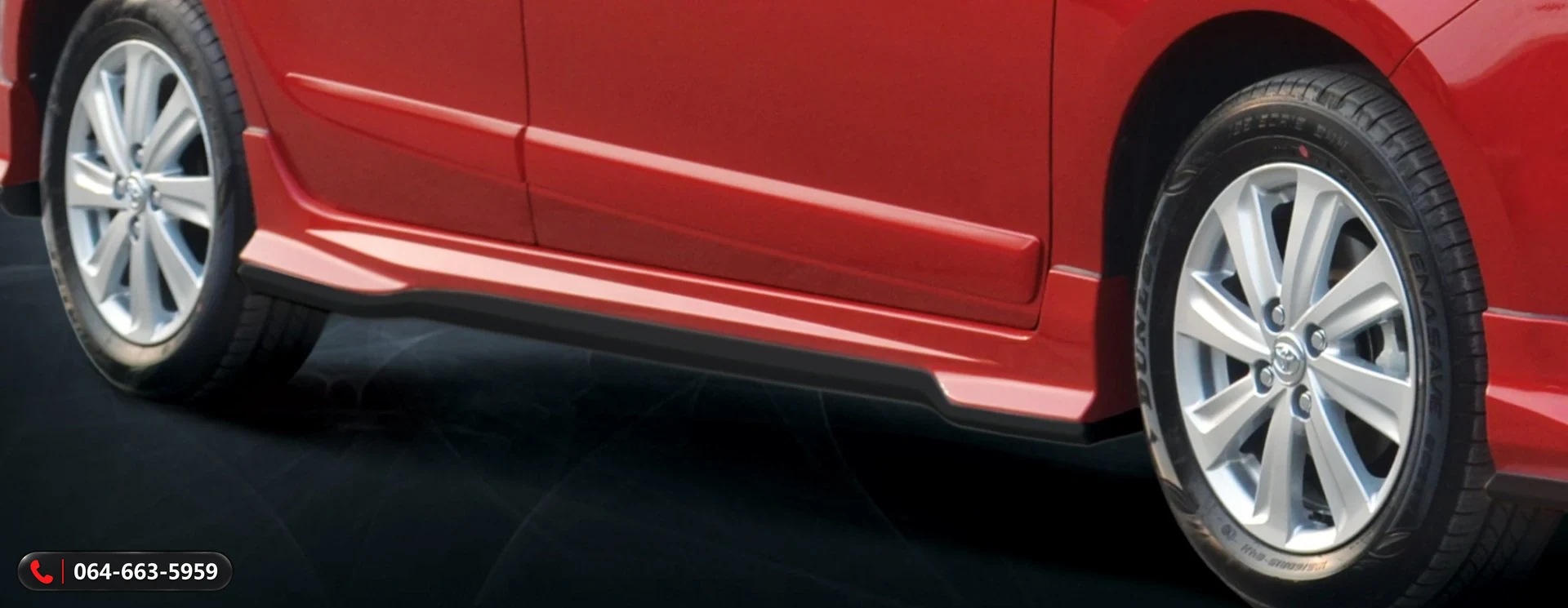 ชุดแต่ง Toyota Yaris 2013 IDEO RBS รุ่น 5 ประตู
