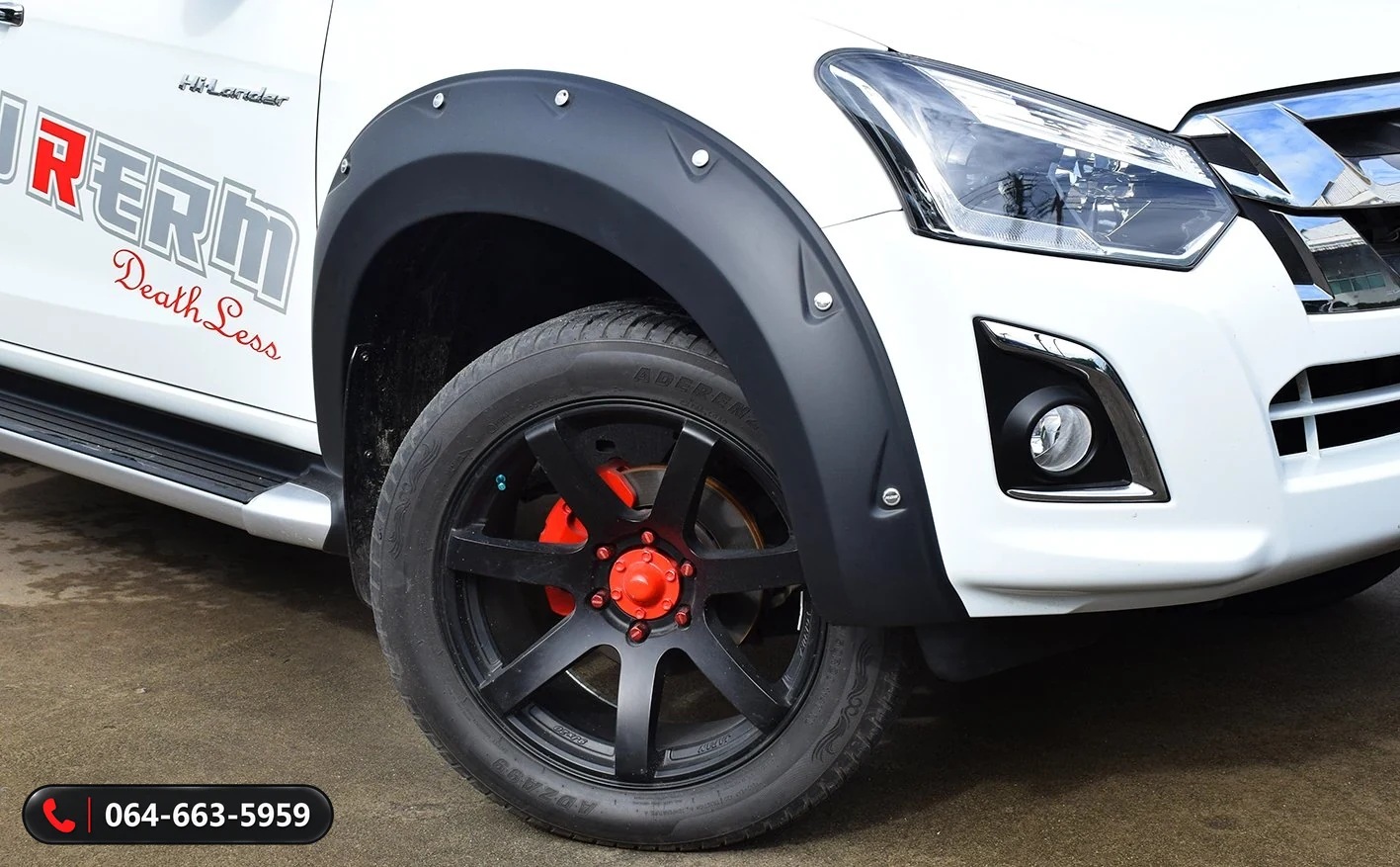 ชุดแต่ง Isuzu D-MAX Blue Power 2015 2016 RBS