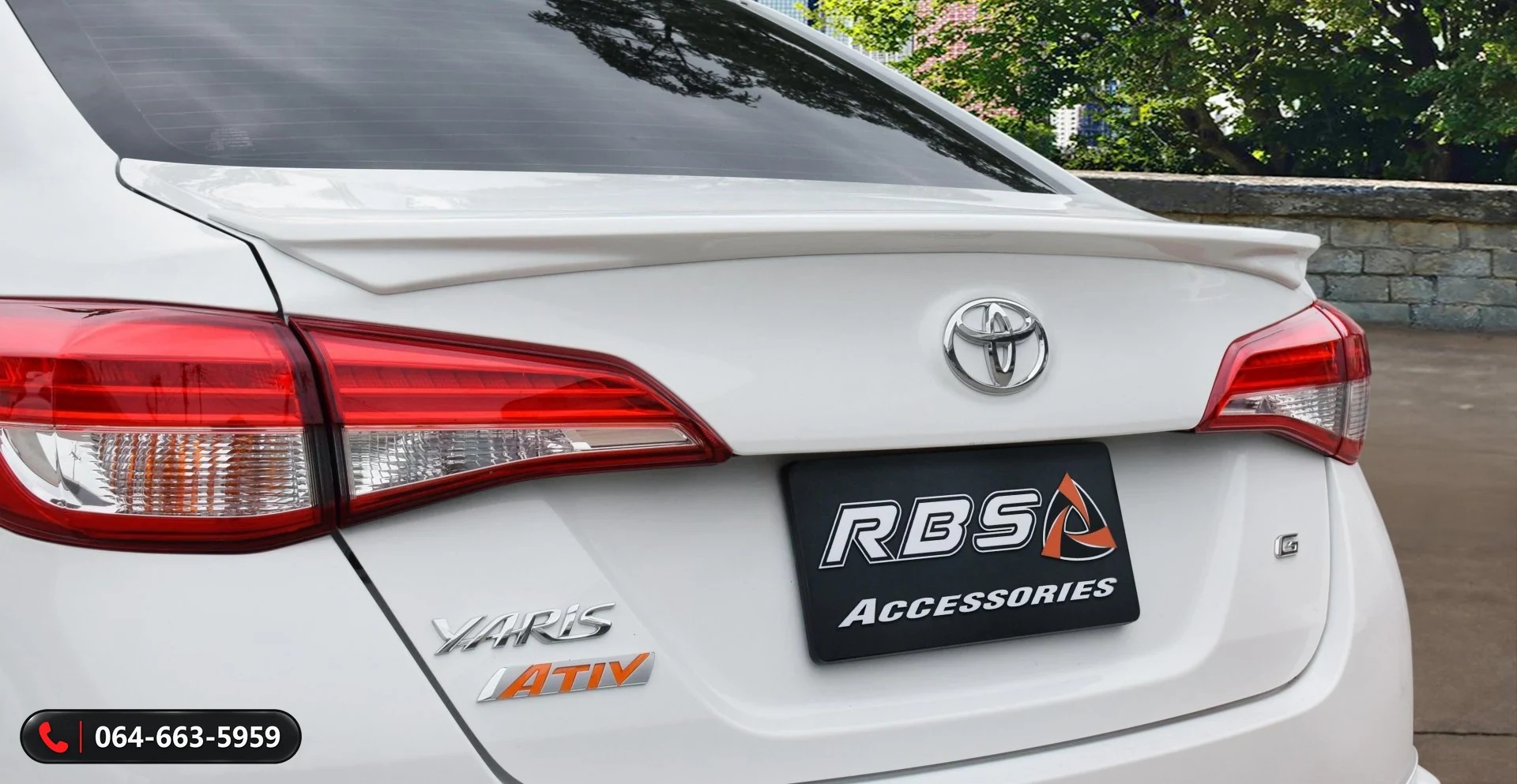 ชุดแต่ง Toyota Yaris ATIV 2017 RBS รุ่น 4 ประตู
