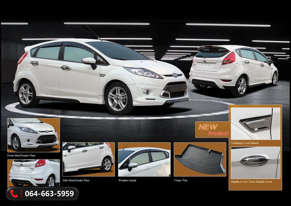 ชุดแต่ง Ford Fiesta 2010 RBS รุ่น 4 ประตู