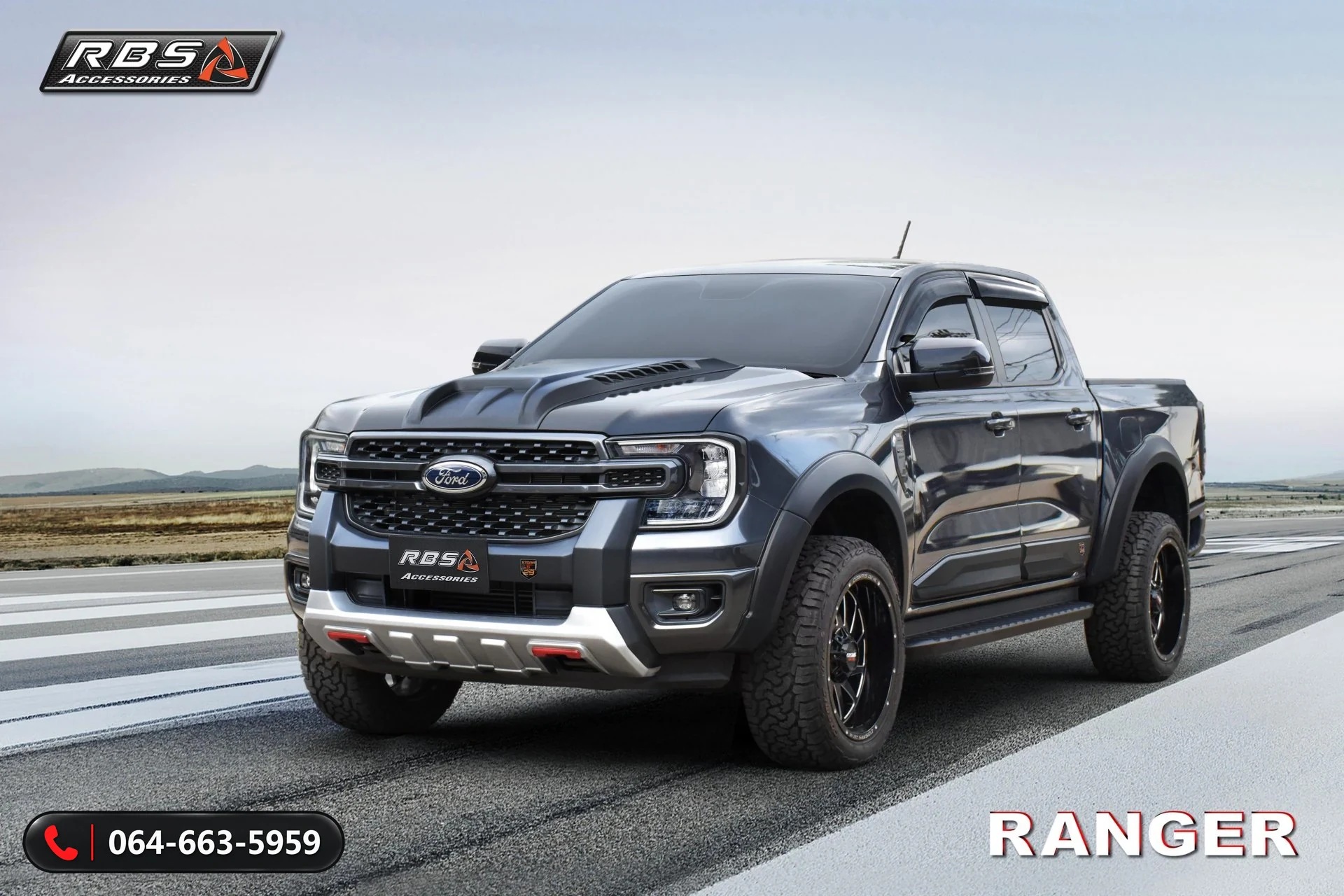 ชุดแต่ง Ford Ranger Next Gen 2023 RBS
