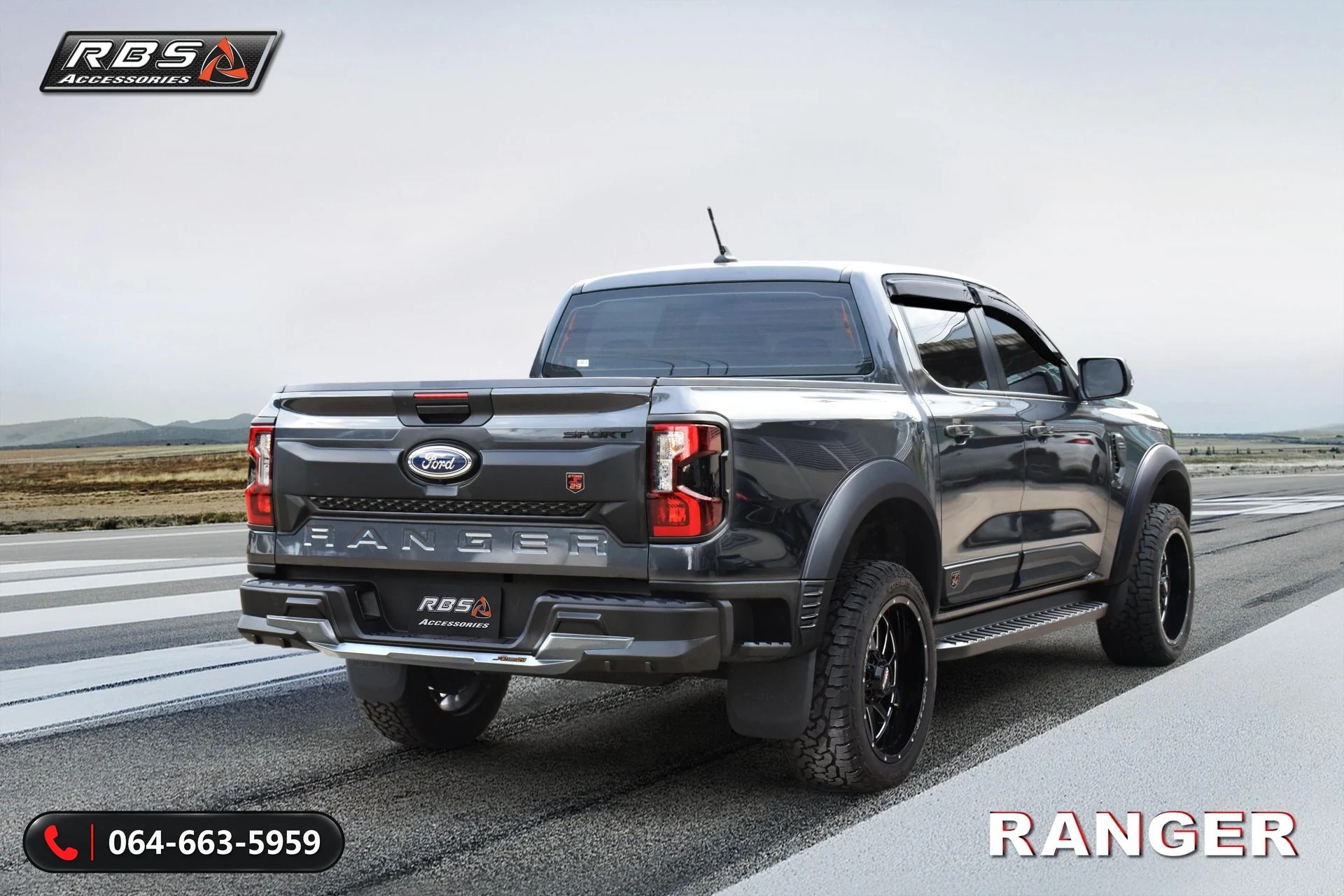 ชุดแต่ง Ford Ranger Next Gen 2023 RBS