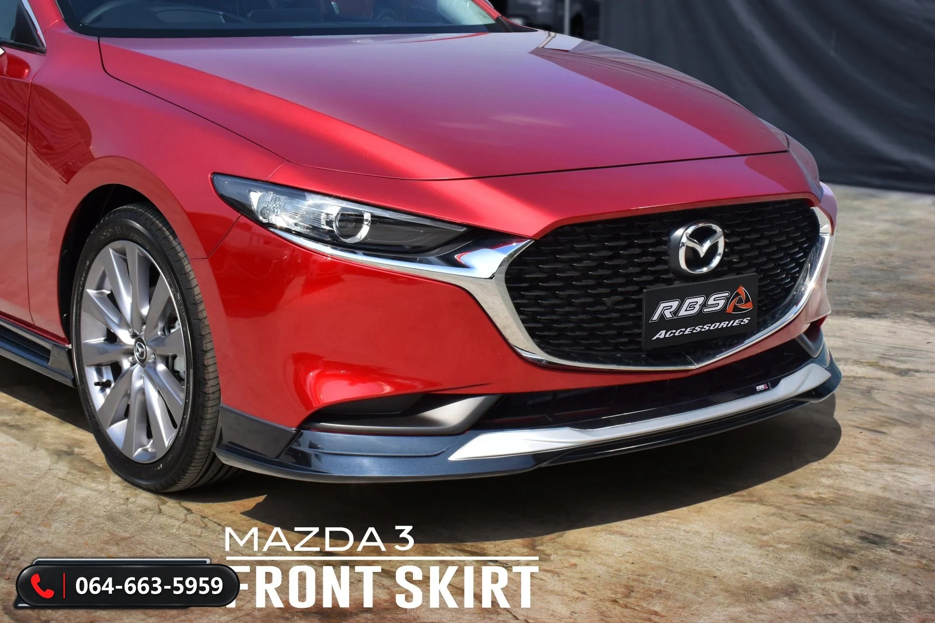 ชุดแต่งรอบคัน Mazda3 2020 RBS