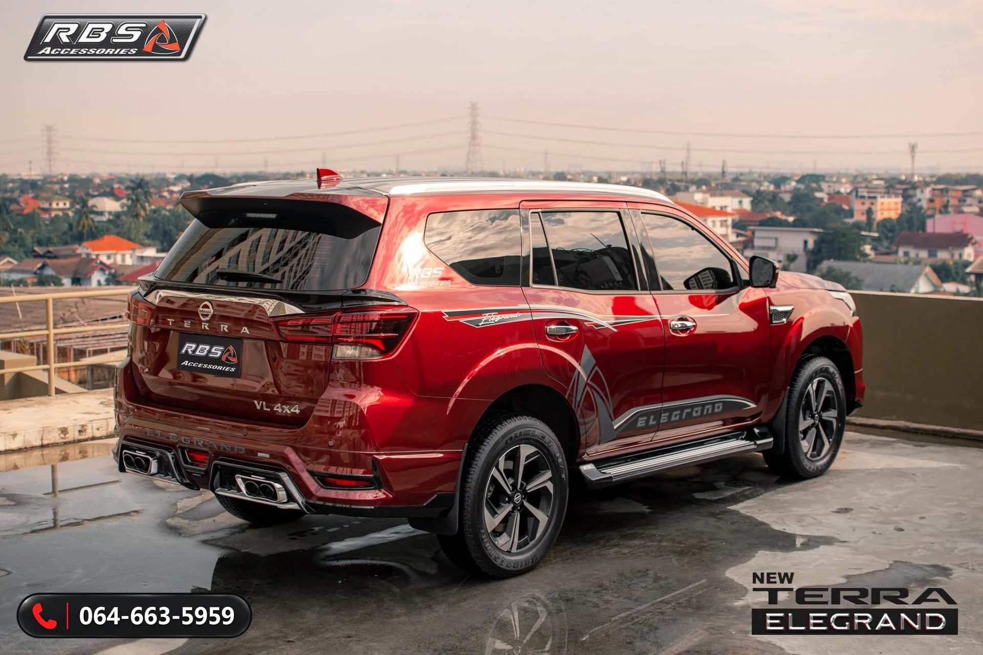 ชุดแต่ง Nissan Terra 2022 Elgrand RBS