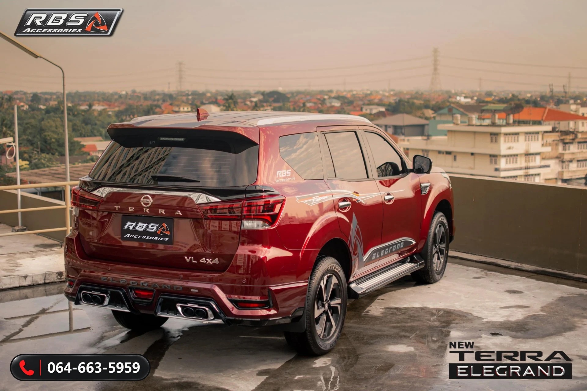 ชุดแต่ง Nissan Terra 2022 Elgrand RBS