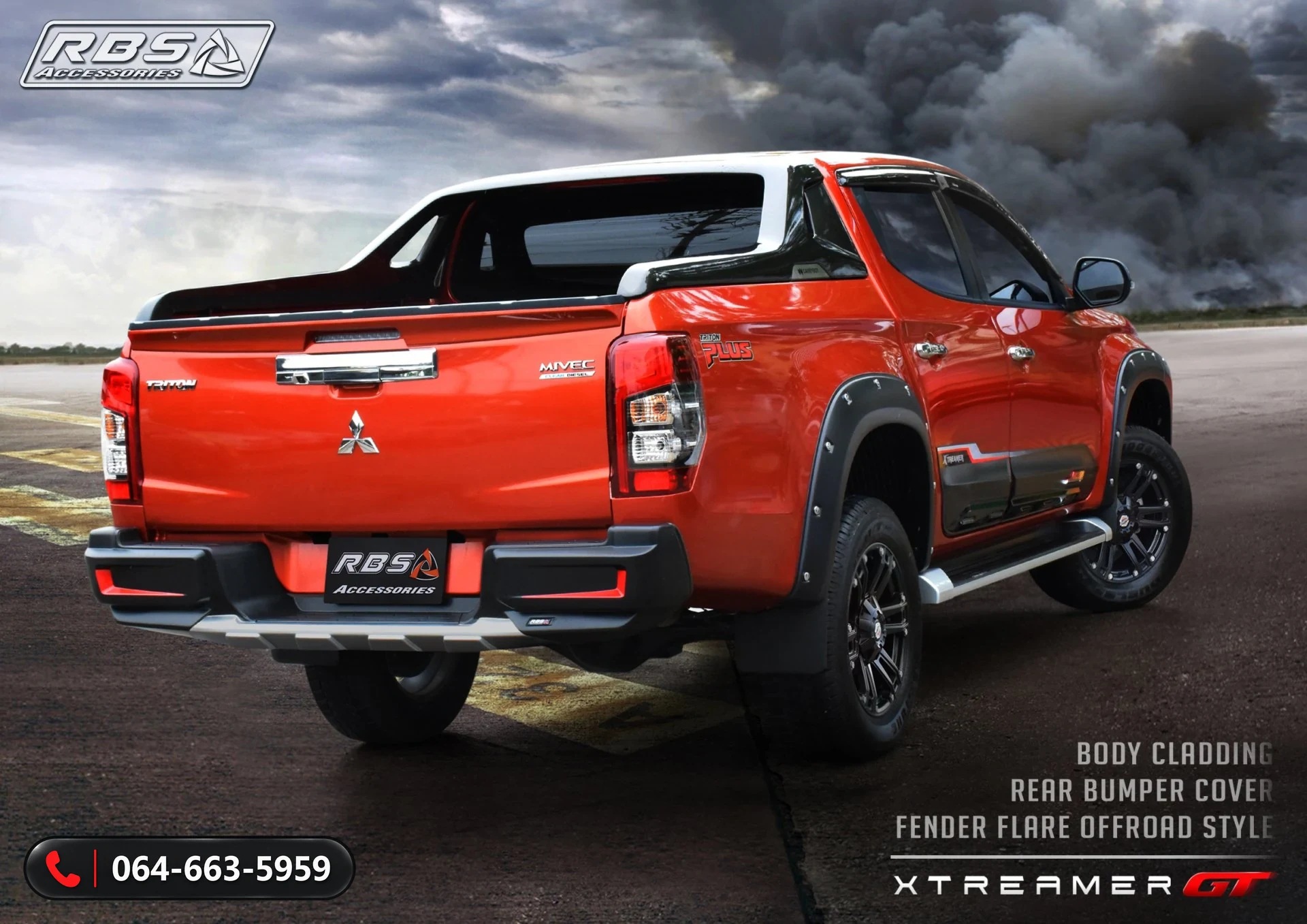 ชุดแต่ง Mitsubishi Triton 2019 4x4 XTREAMER RBS