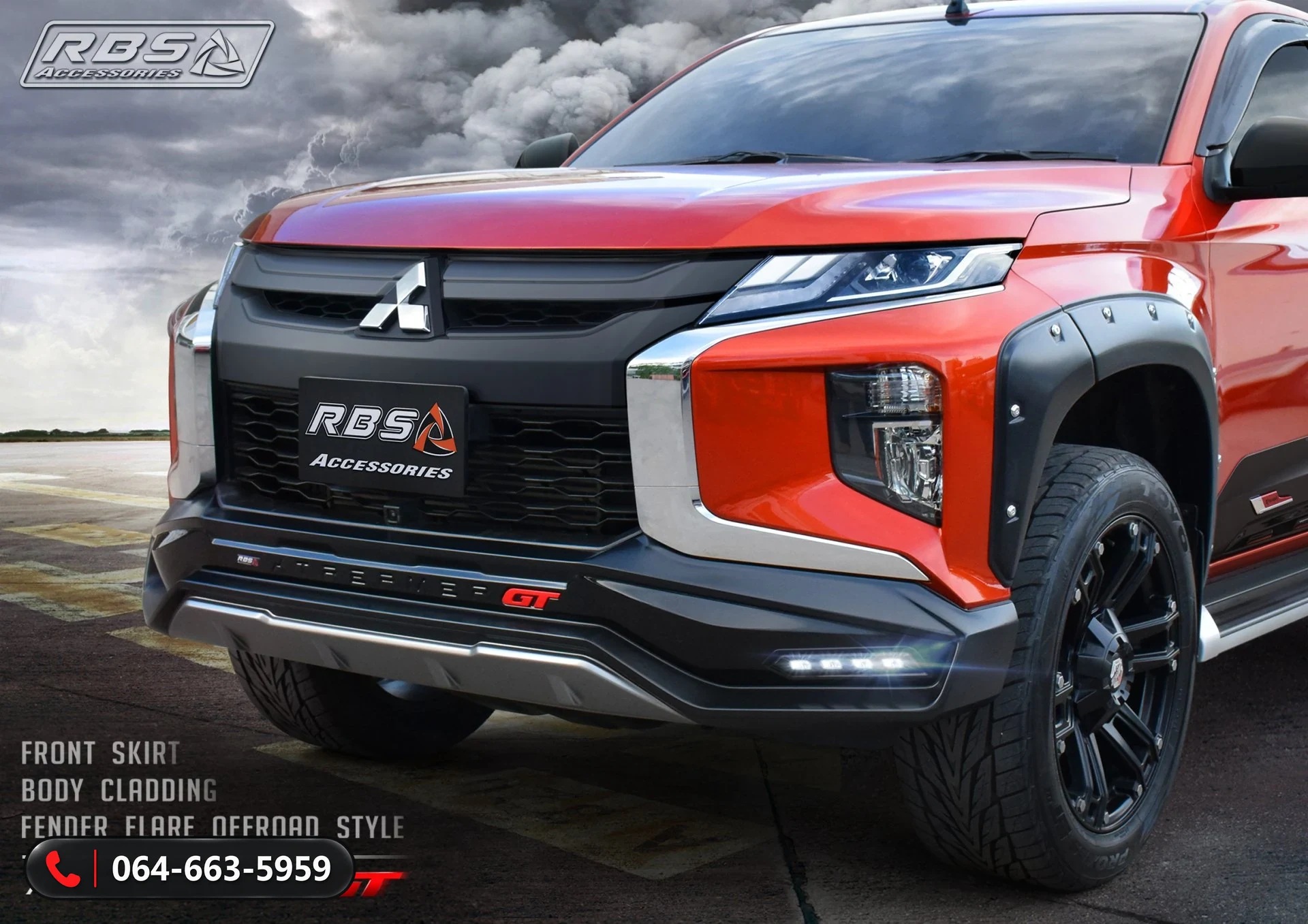 ชุดแต่ง Mitsubishi Triton 2019 4x4 XTREAMER RBS