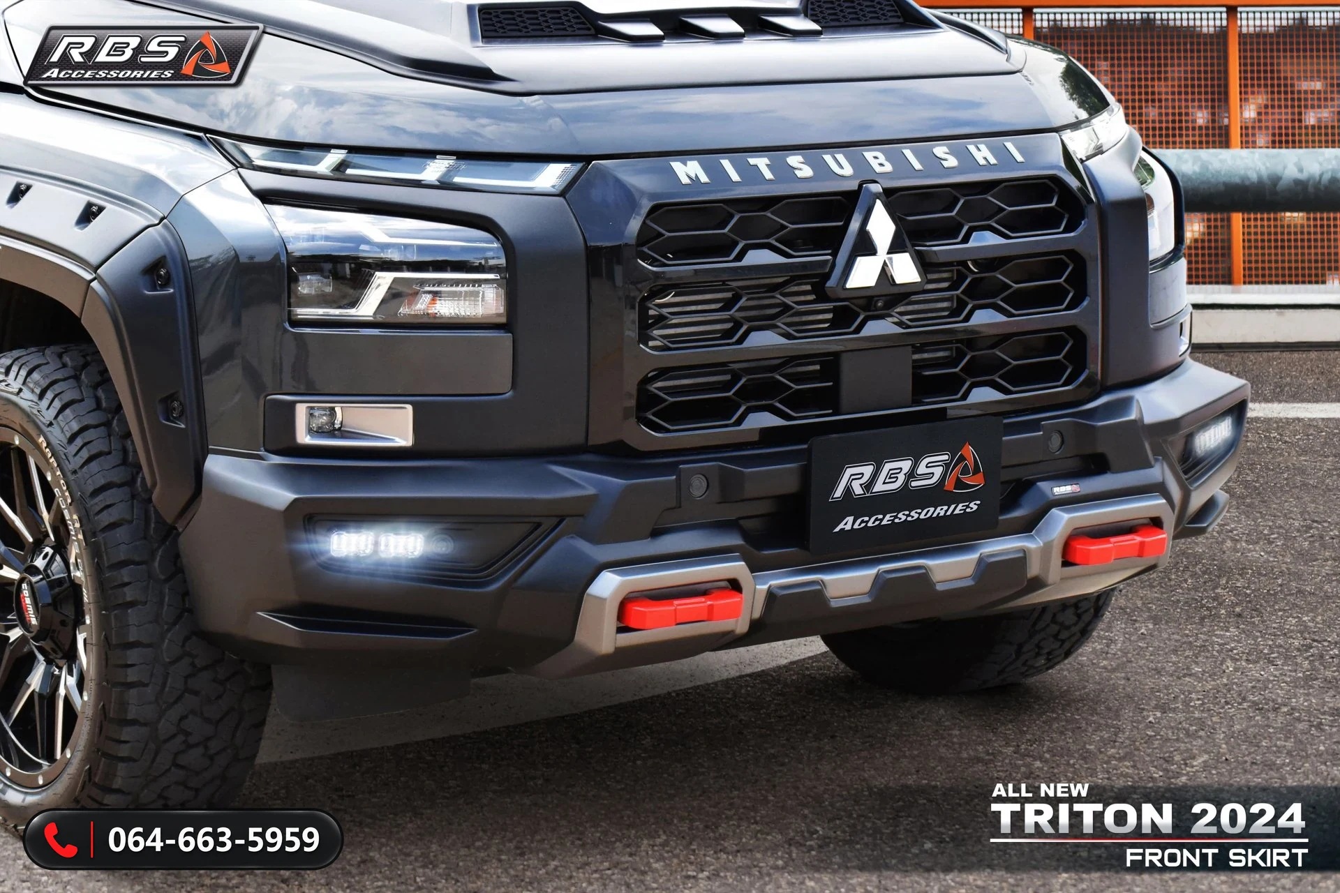 ชุดแต่ง Mitsubishi Triton 2024 XTREAMER RBS