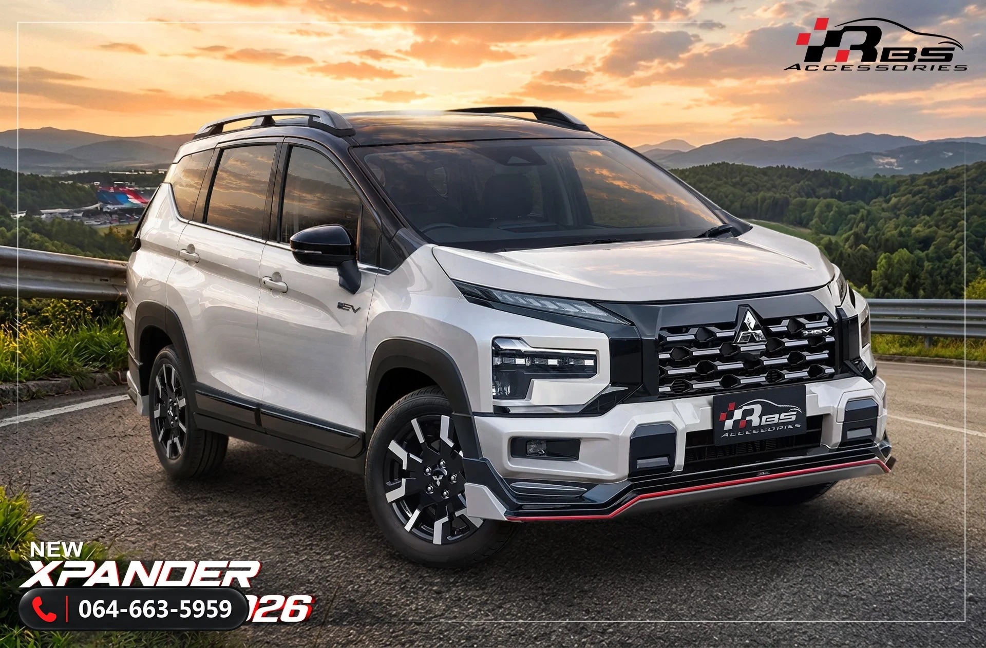 ชุดแต่ง Mitsubishi Xpander Cross 2026 RBS