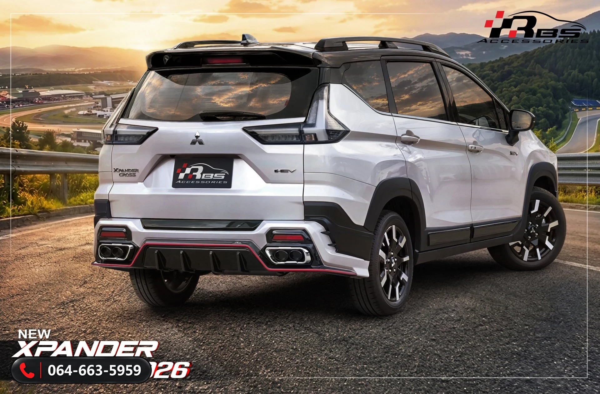ชุดแต่ง Mitsubishi Xpander Cross 2026 RBS