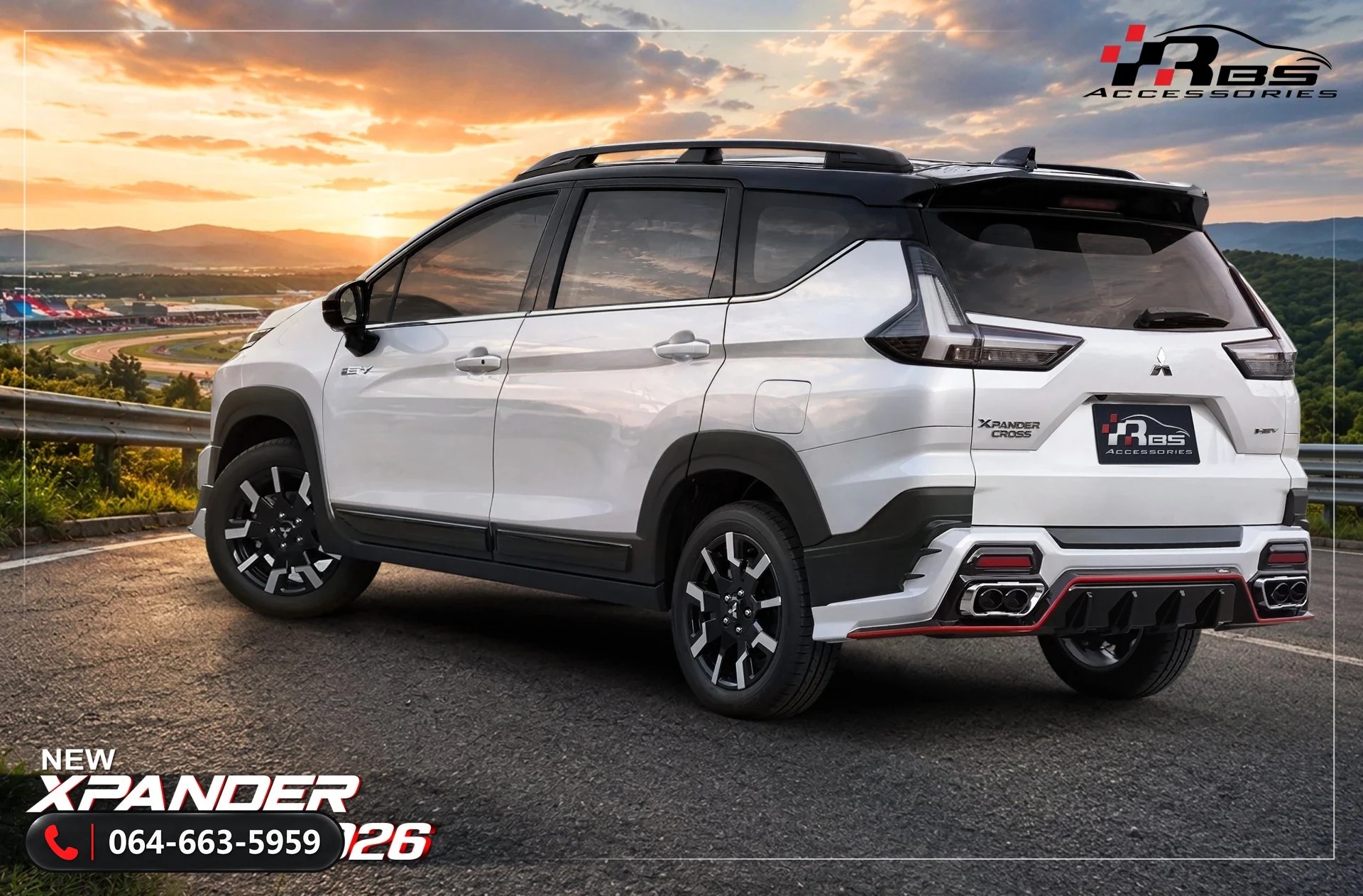 ชุดแต่ง Mitsubishi Xpander Cross 2026 RBS