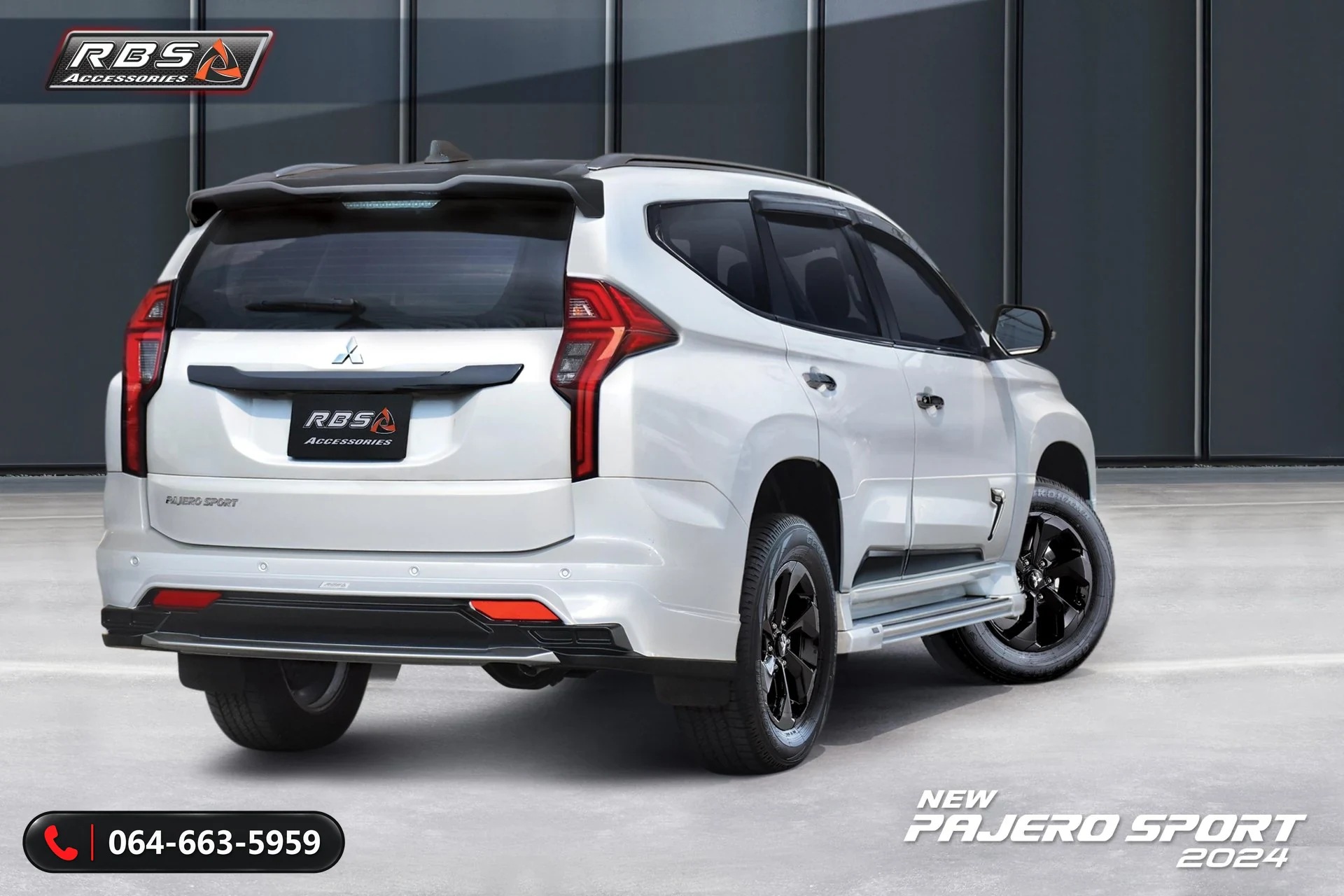 ชุดแต่ง Mitsubishi Pajero Sport 2024 RBS