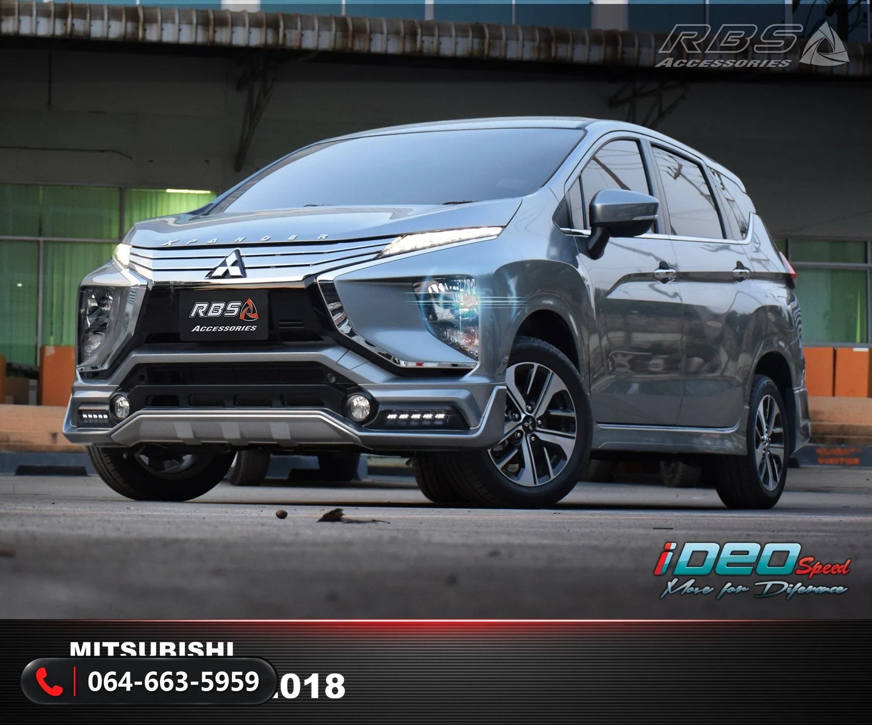 ชุดแต่งรอบคัน Mitsubishi Xpander 2018 IDEO RBS
