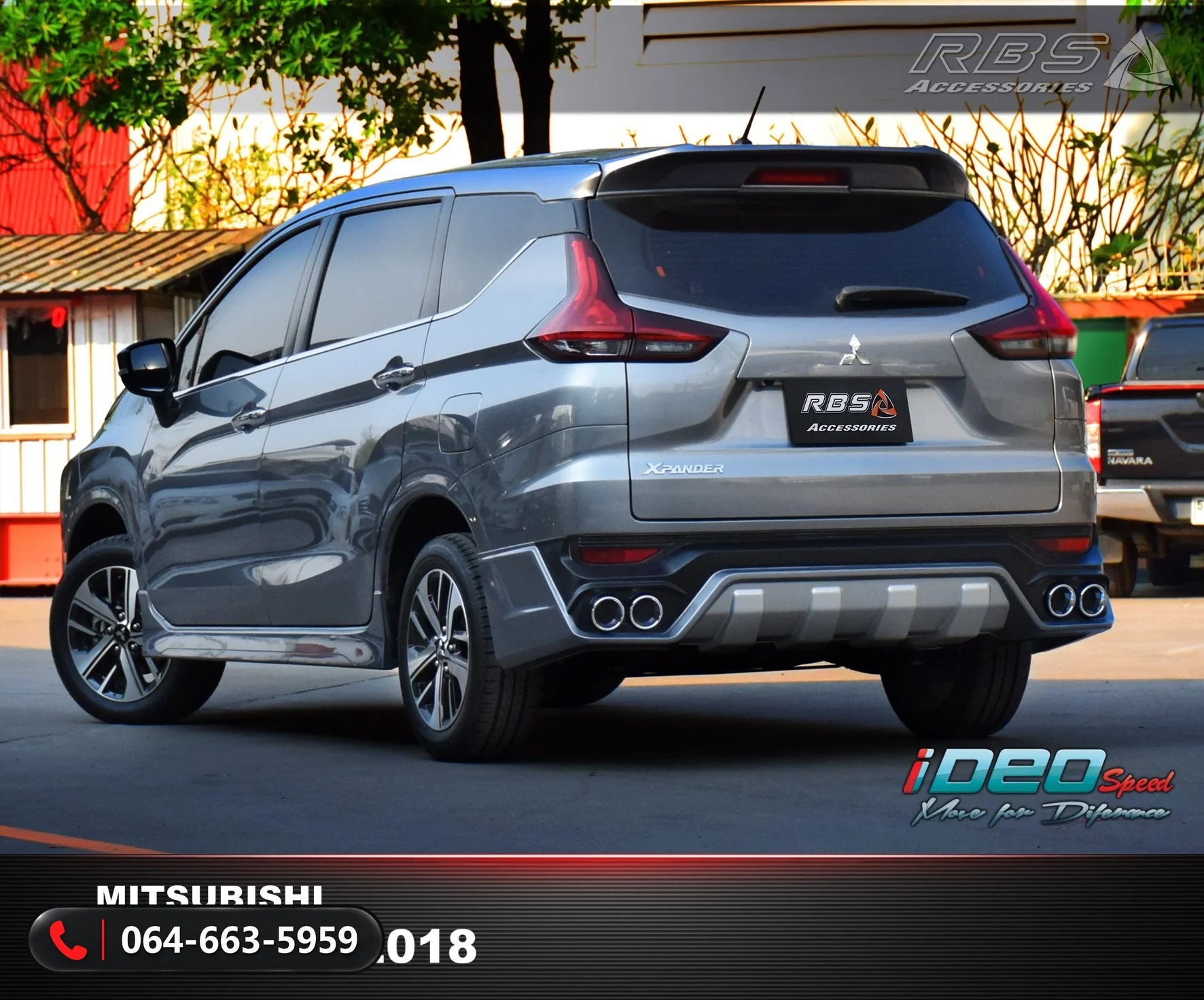 ชุดแต่งรอบคัน Mitsubishi Xpander 2018 IDEO RBS