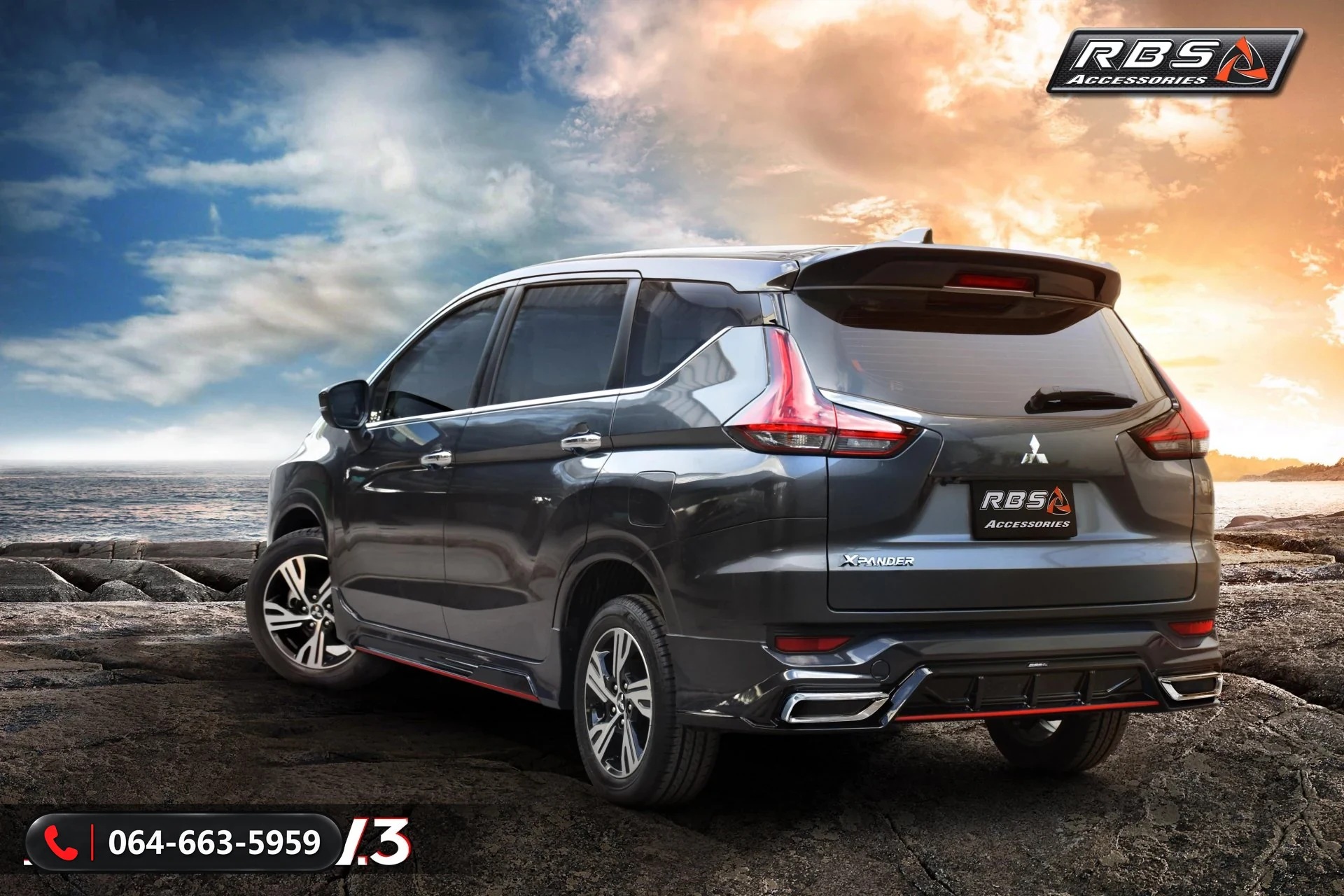 ชุดแต่งรอบคัน Mitsubishi Xpander 2021 V.3 RBS