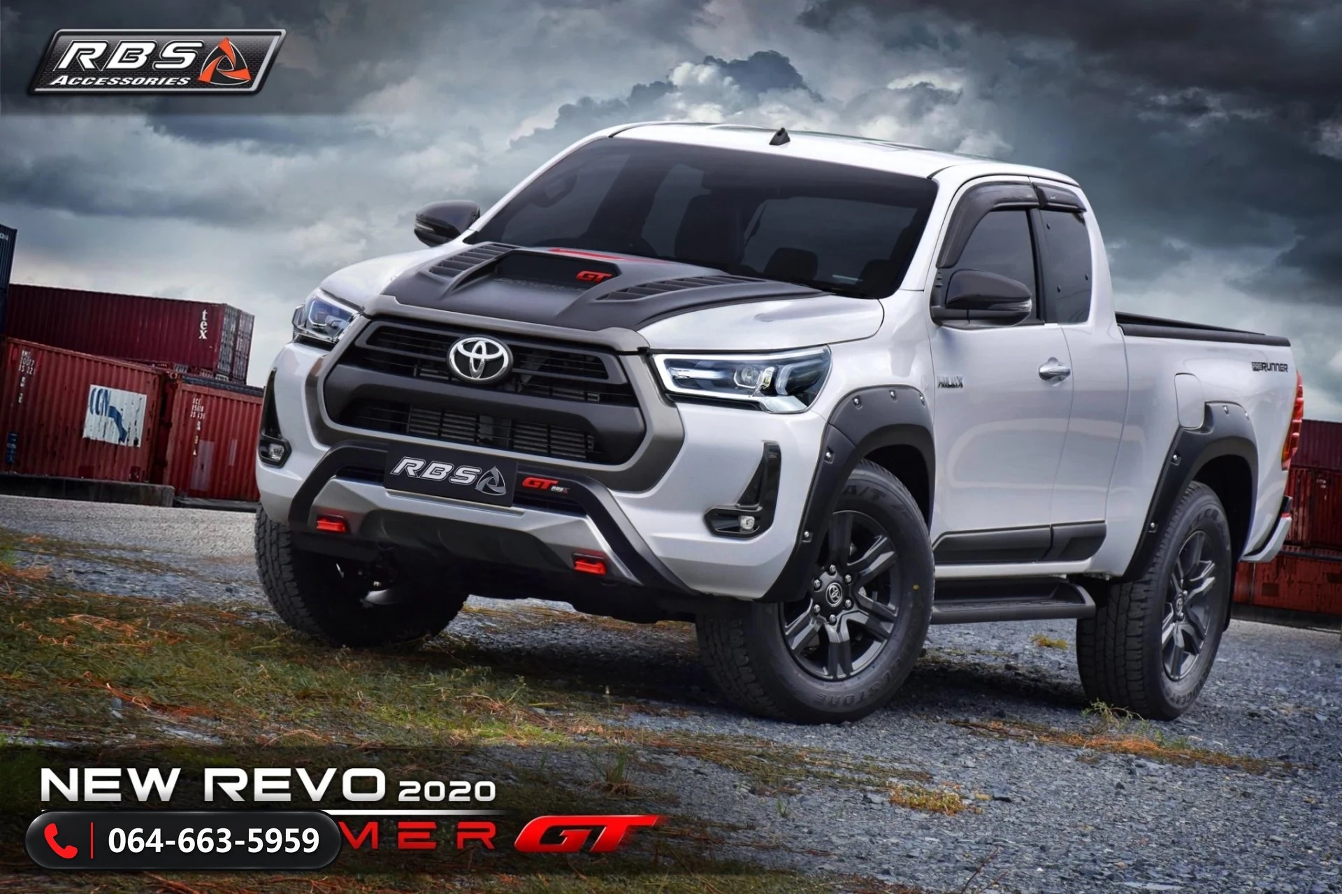 ชุดแต่ง Toyota Hilux Revo 2020 XTREAMER GT RBS รุ่นยกสูง 4x4