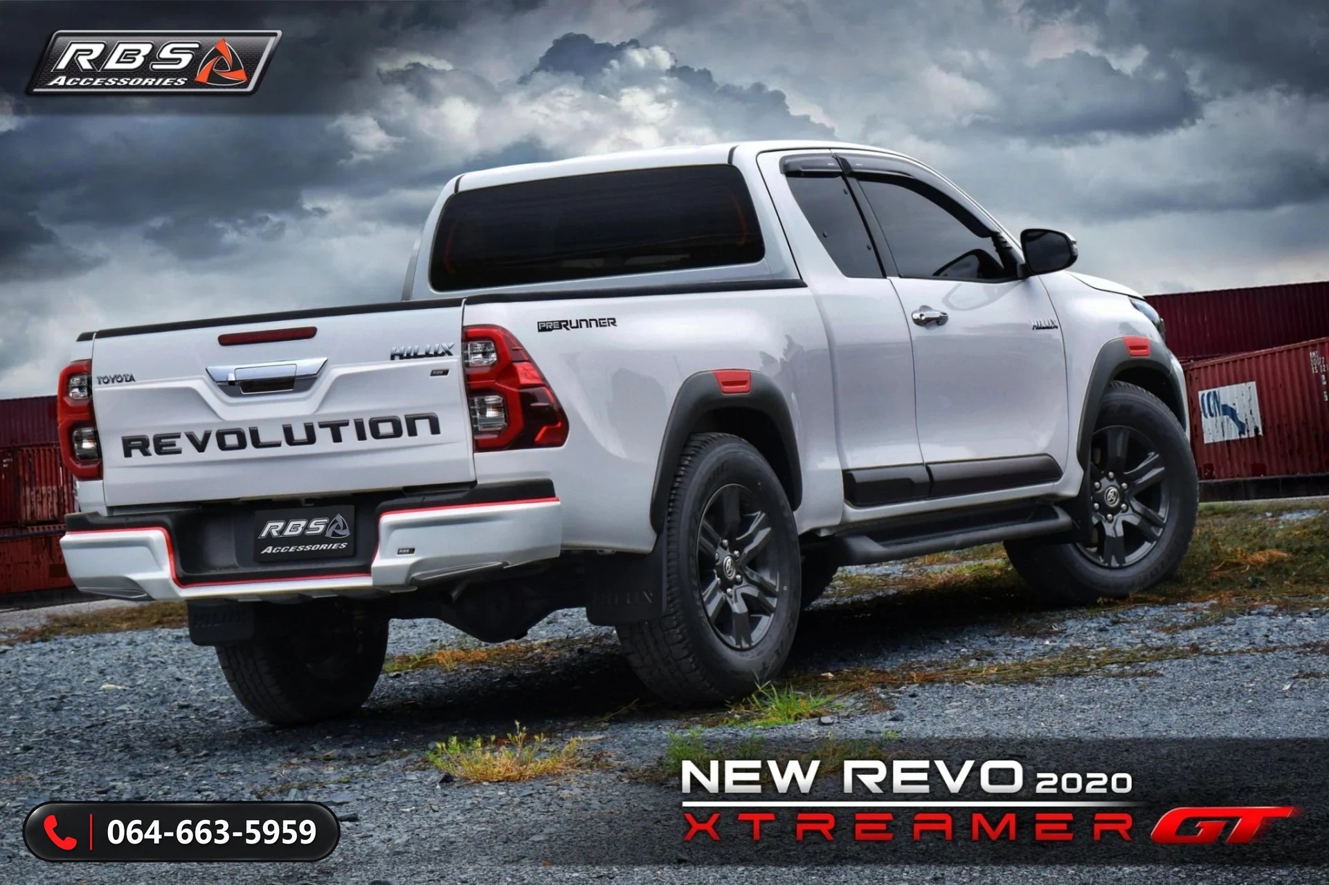ชุดแต่ง Toyota Hilux Revo 2020 XTREAMER GT RBS รุ่นยกสูง 4x4