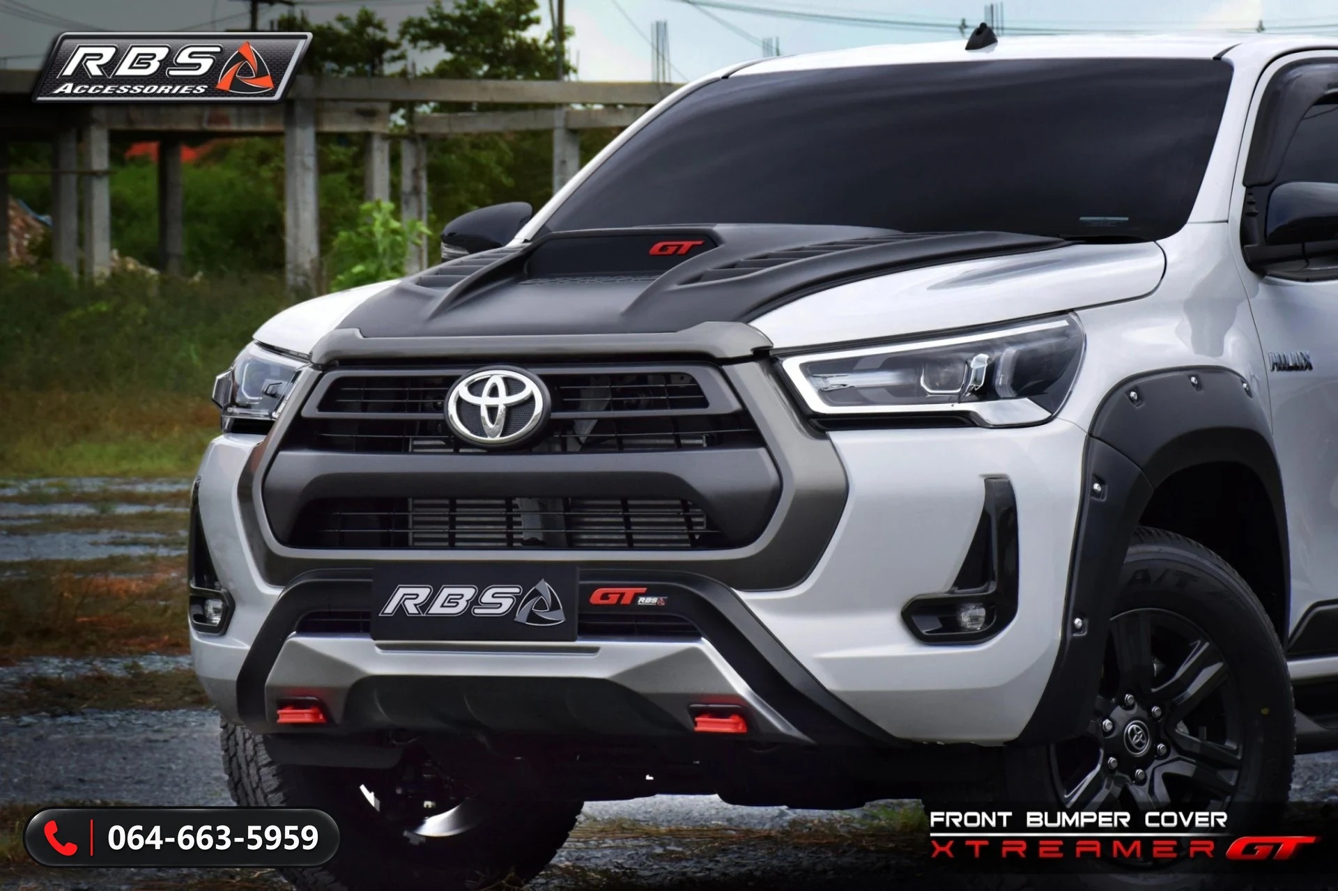 ชุดแต่ง Toyota Hilux Revo 2020 XTREAMER GT RBS รุ่นยกสูง 4x4