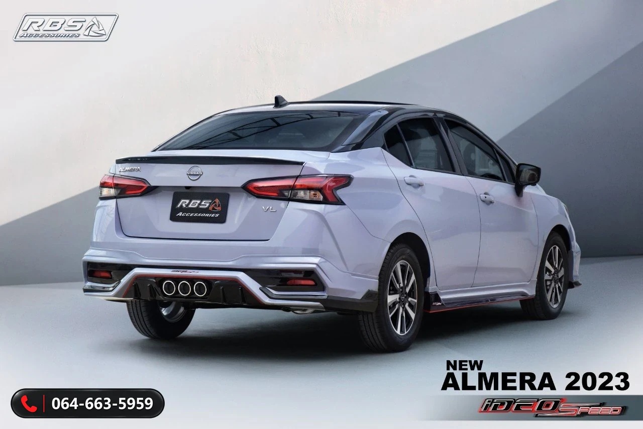 ชุดแต่งรอบคัน Nissan Almera 2023 IDEO Speed RBS