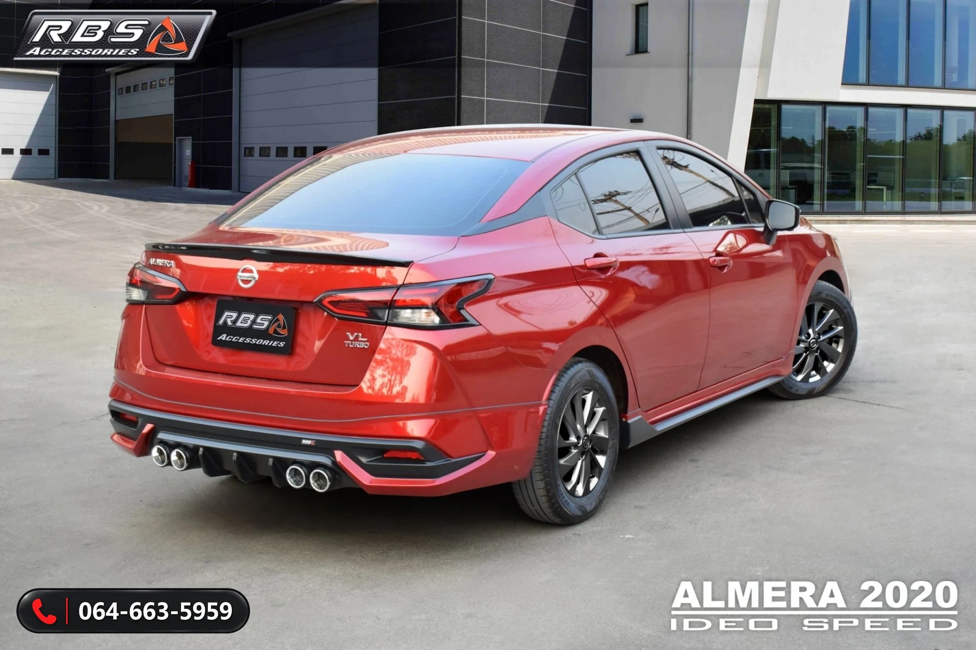 ชุดแต่งรอบคัน Nissan Almera 2020 IDEO RBS