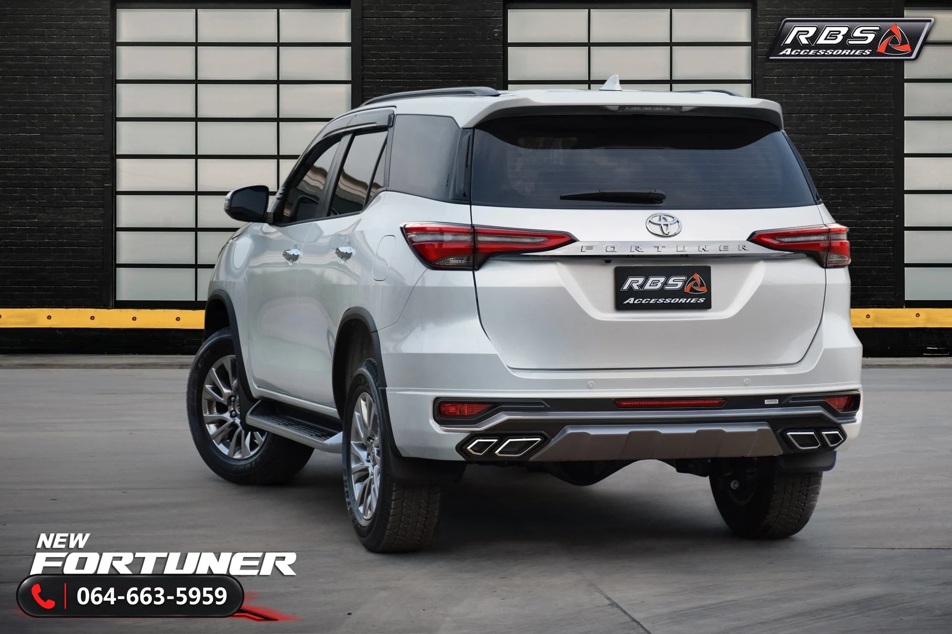 ชุดแต่งรอบคัน Toyota Fortuner 2020 รุ่นธรรมดา RBS
