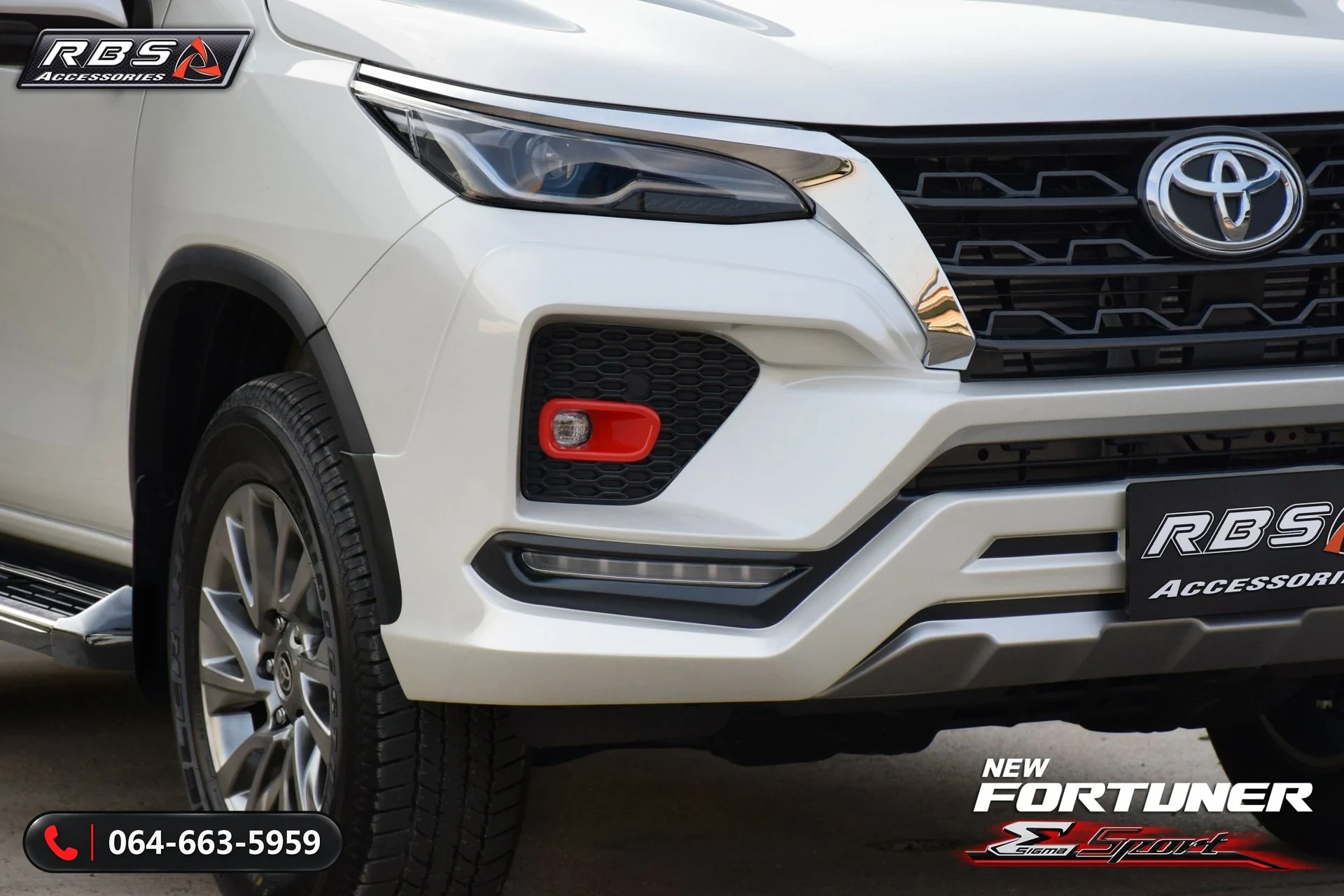 ชุดแต่งรอบคัน Toyota Fortuner 2020 รุ่นธรรมดา RBS