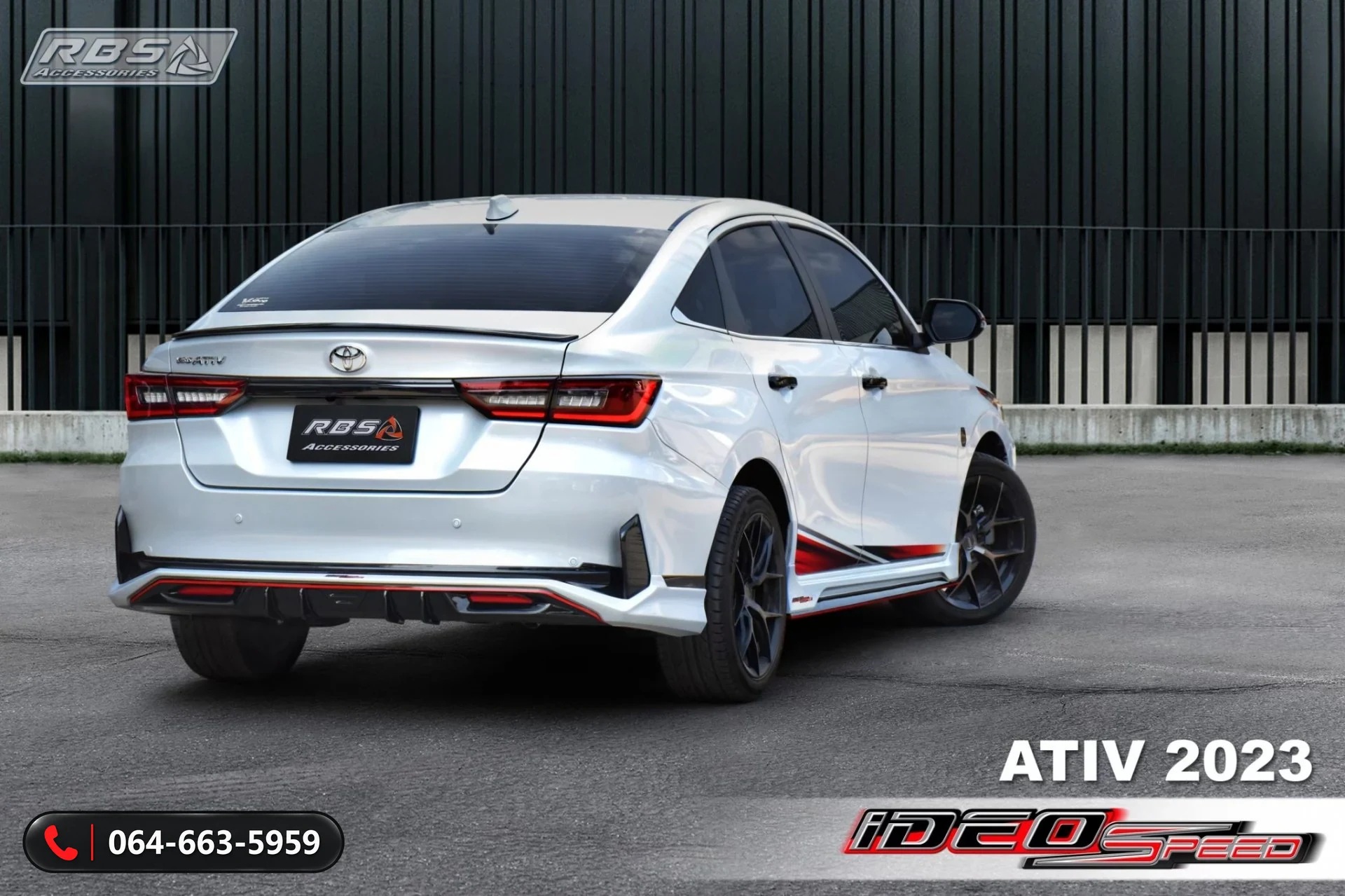 ชุดแต่งรอบคัน Toyota Yaris ATIV 2023 IDEO Speed RBS
