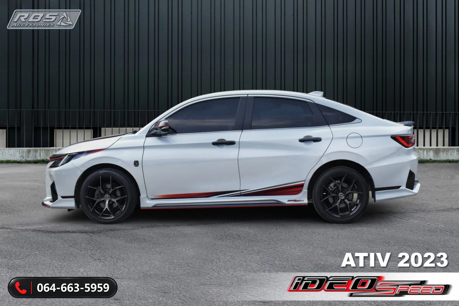 ชุดแต่งรอบคัน Toyota Yaris ATIV 2023 IDEO Speed RBS