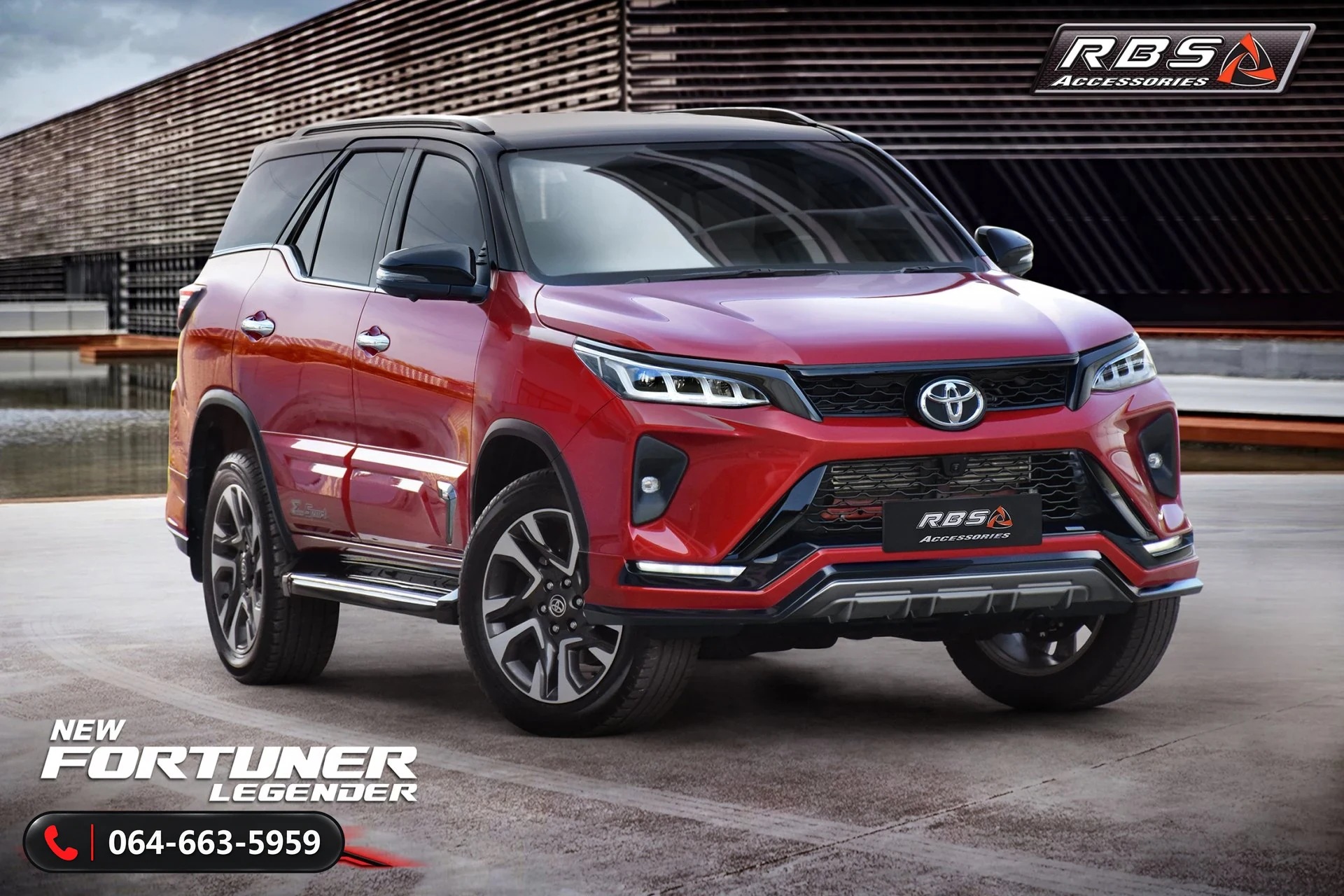 ชุดแต่งรอบคัน Toyota Fortuner 2020 Legender RBS