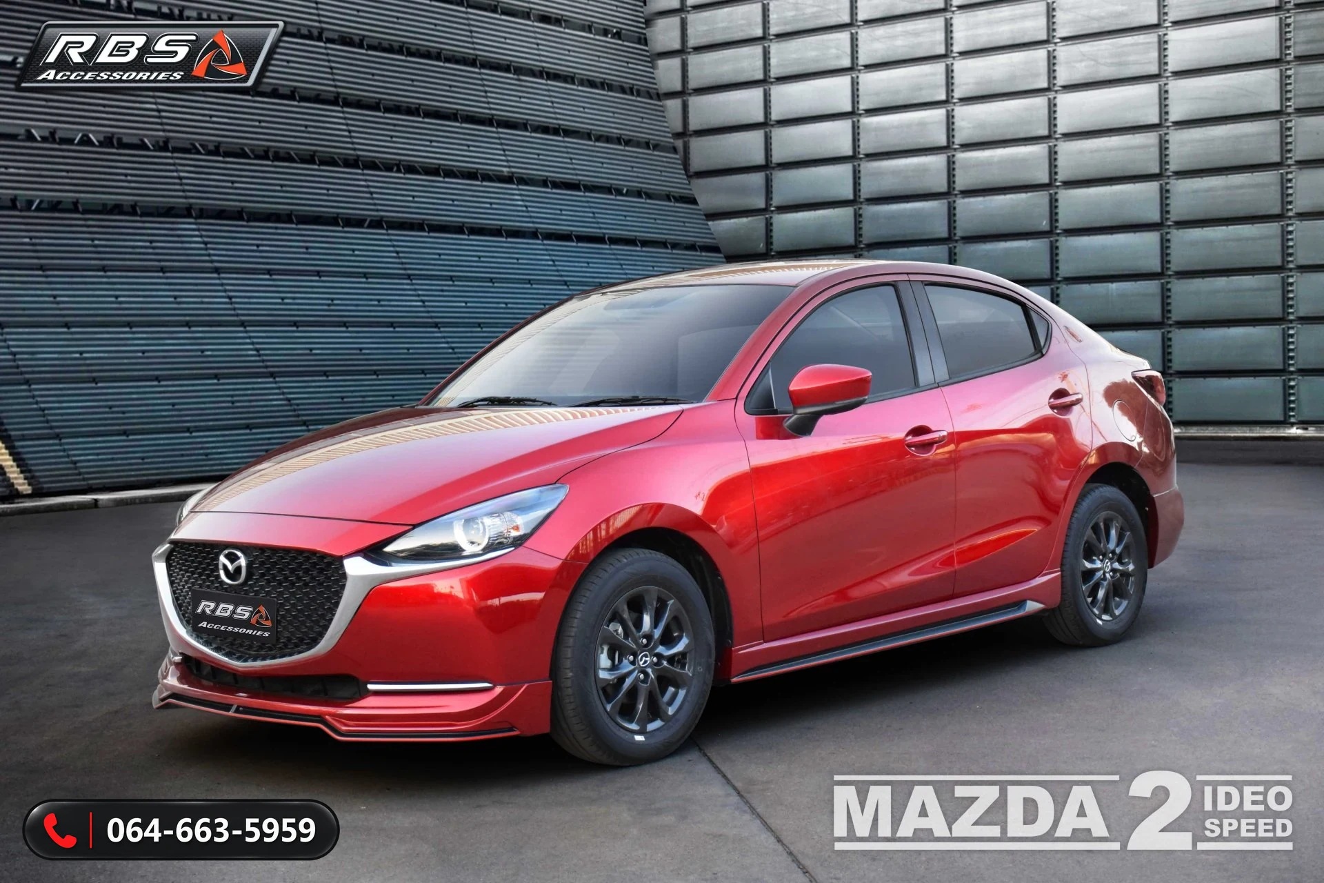 ชุดแต่งรอบคัน Mazda2 2020 IDEO RBS