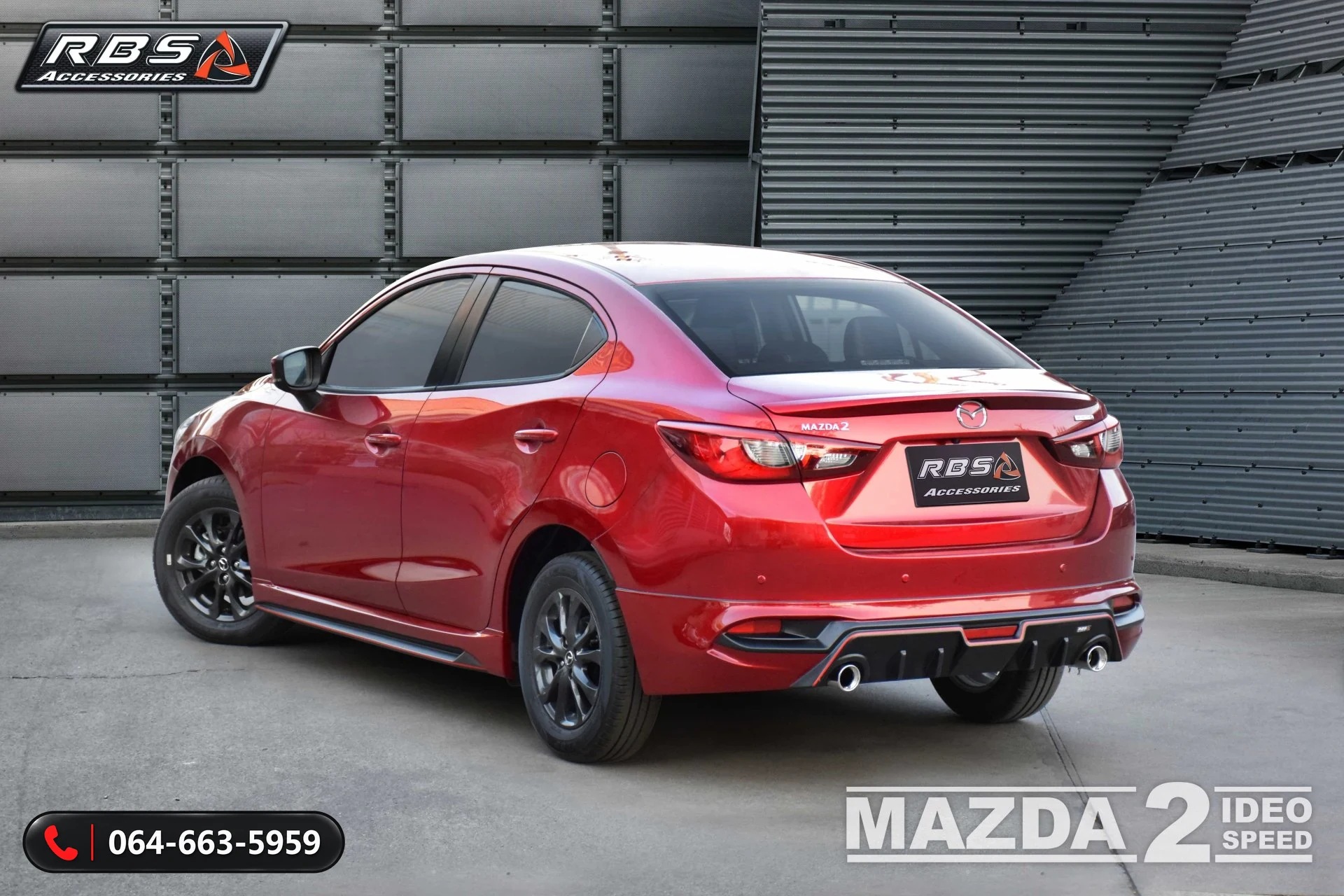 ชุดแต่งรอบคัน Mazda2 2020 IDEO RBS