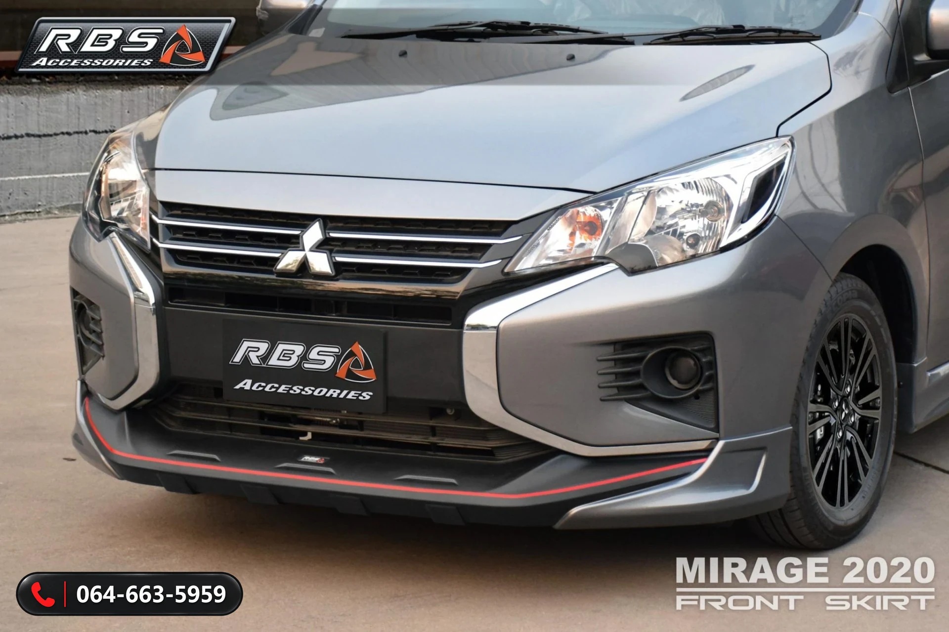 ชุดแต่งรอบคัน Mitsubishi Mirage 2020 IDEO Speed RBS