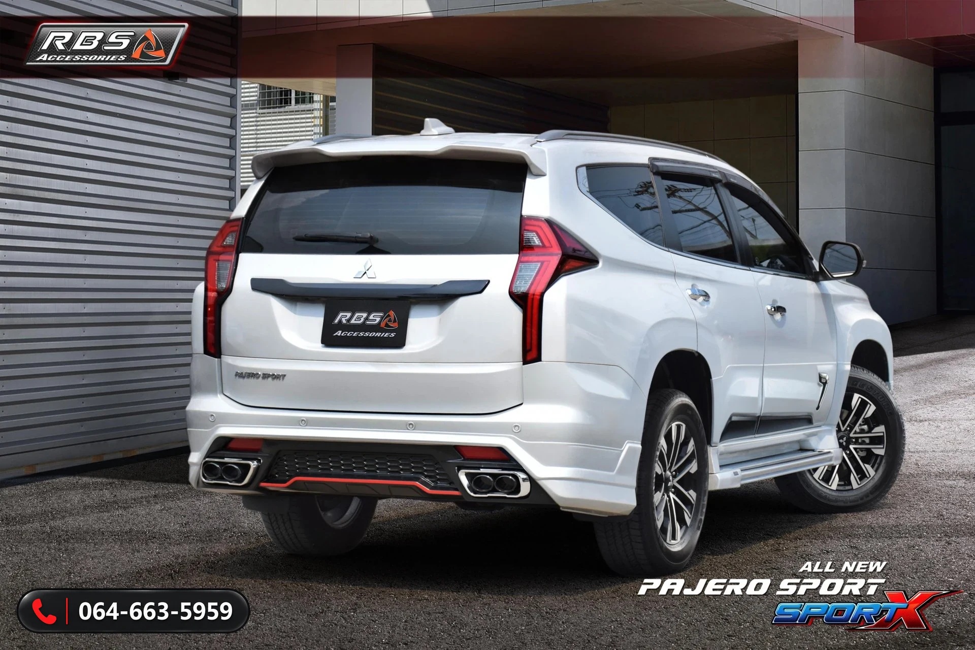ชุดแต่งรอบคัน Mitsubishi Pajero Sport 2019 2020 SPORT-X RBS