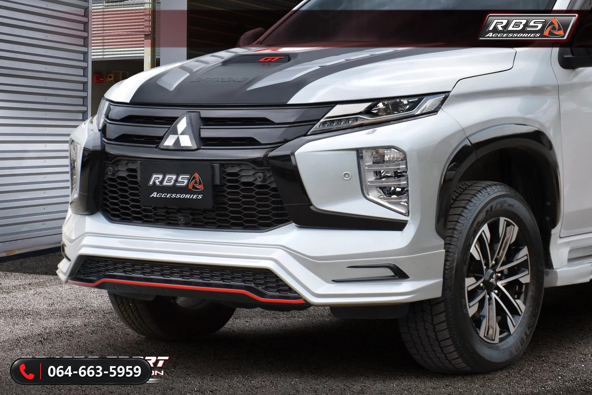 ชุดแต่งรอบคัน Mitsubishi Pajero Sport 2019 2020 SPORT-X RBS