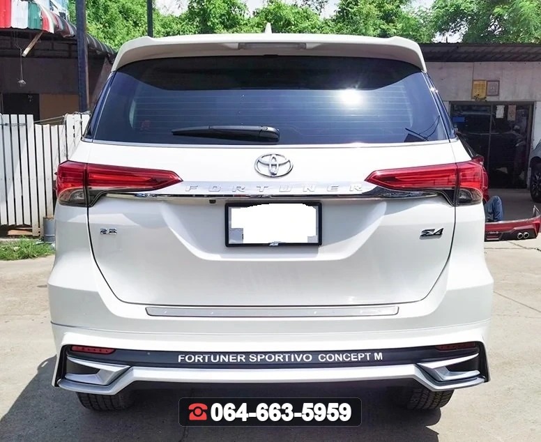ชุดแต่งสเกิร์ต TOYOTA Fortuner 2018 RiderM