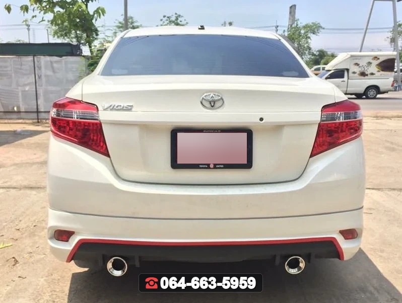 ชุดแต่งสเกิร์ต TOYOTA Vios 2014 VIP RiderM