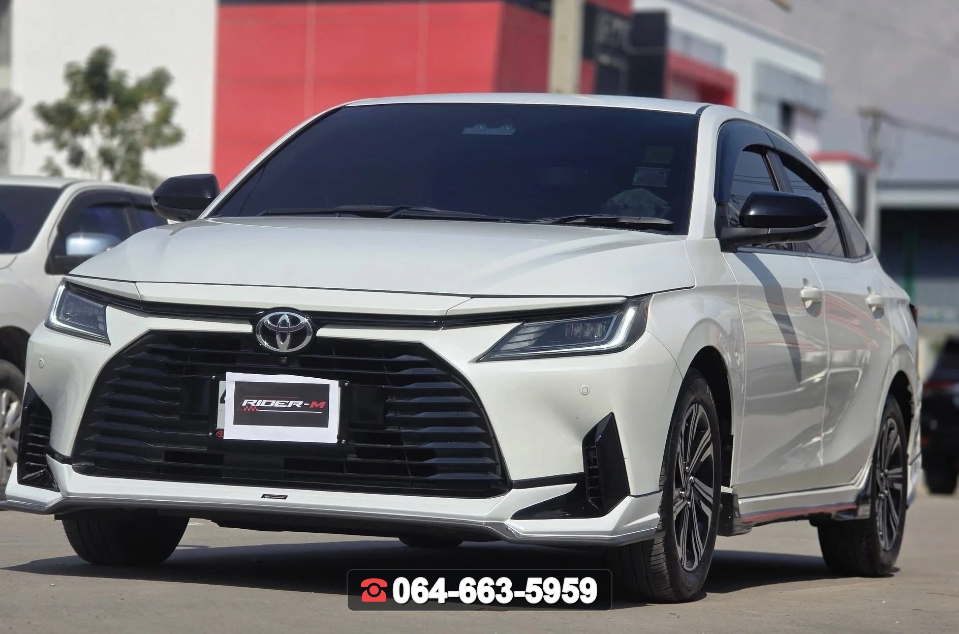 ชุดแต่งสเกิร์ต TOYOTA Yaris Ativ 2025 V.3 RiderM