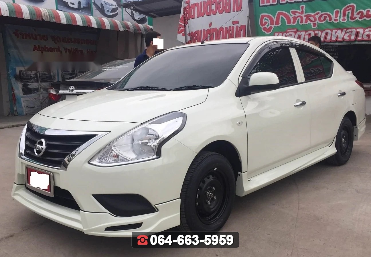 ชุดแต่งสเกิร์ต NISSAN Almera 2014 V.2 RiderM