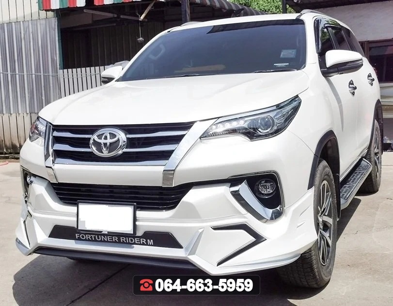 ชุดแต่งสเกิร์ต TOYOTA Fortuner 2018 RiderM