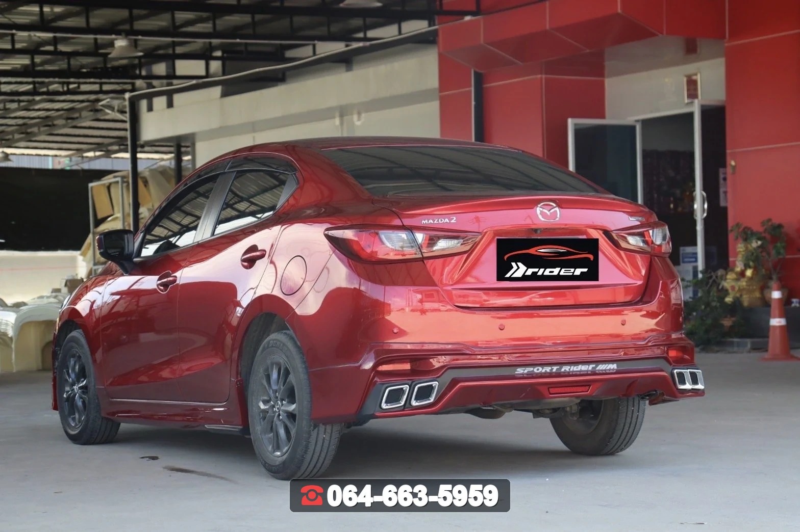 ชุดแต่งสเกิร์ต Mazda 2 / 2020-2022 RiderM