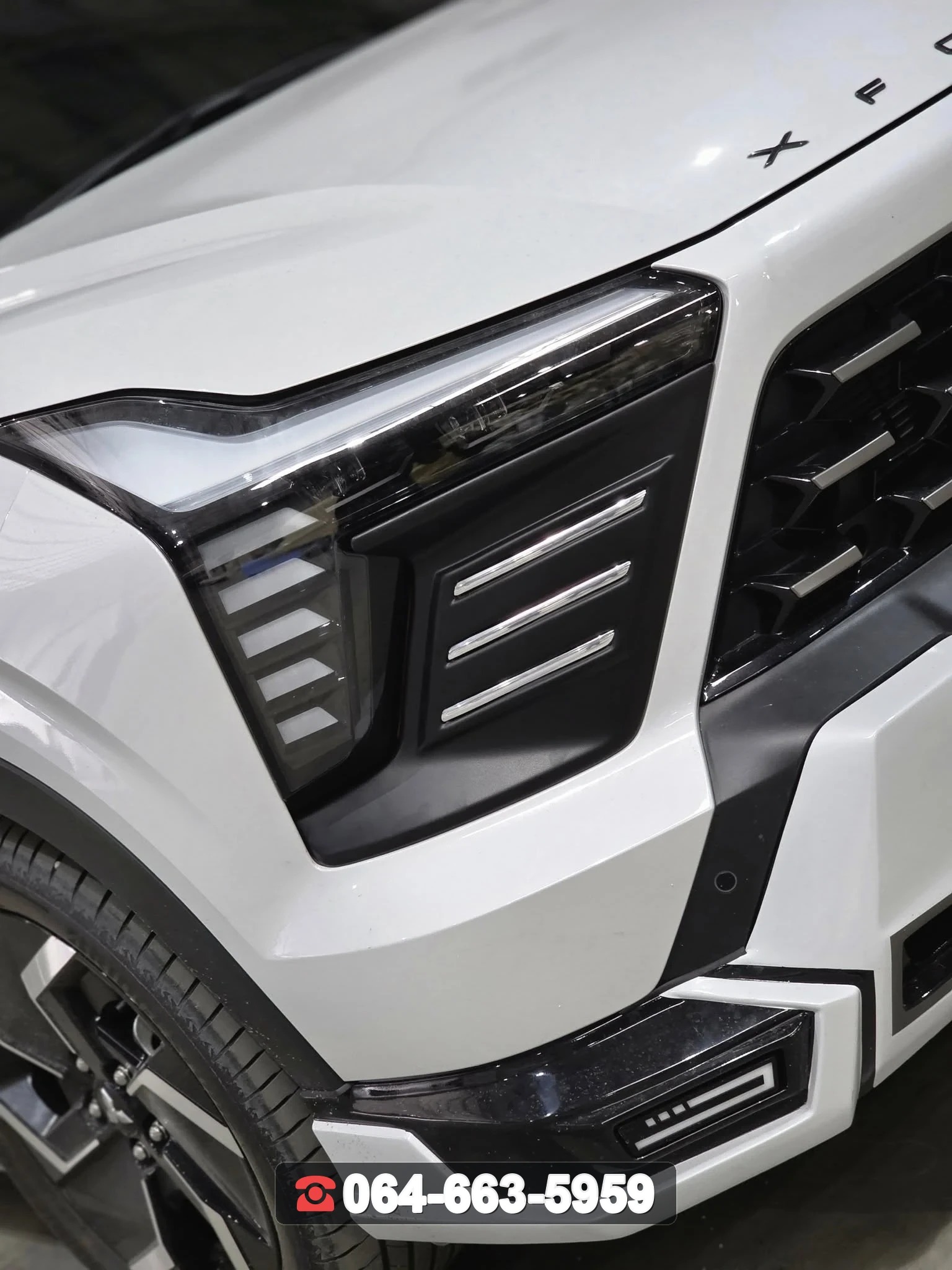 MITSUBISHI ครอบใต้ไฟหน้า XForce RiderM