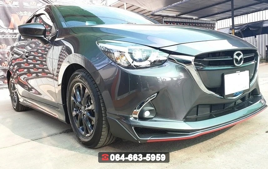 ชุดแต่งสเกิร์ต Mazda 2 4D / 2016-2018 RiderM