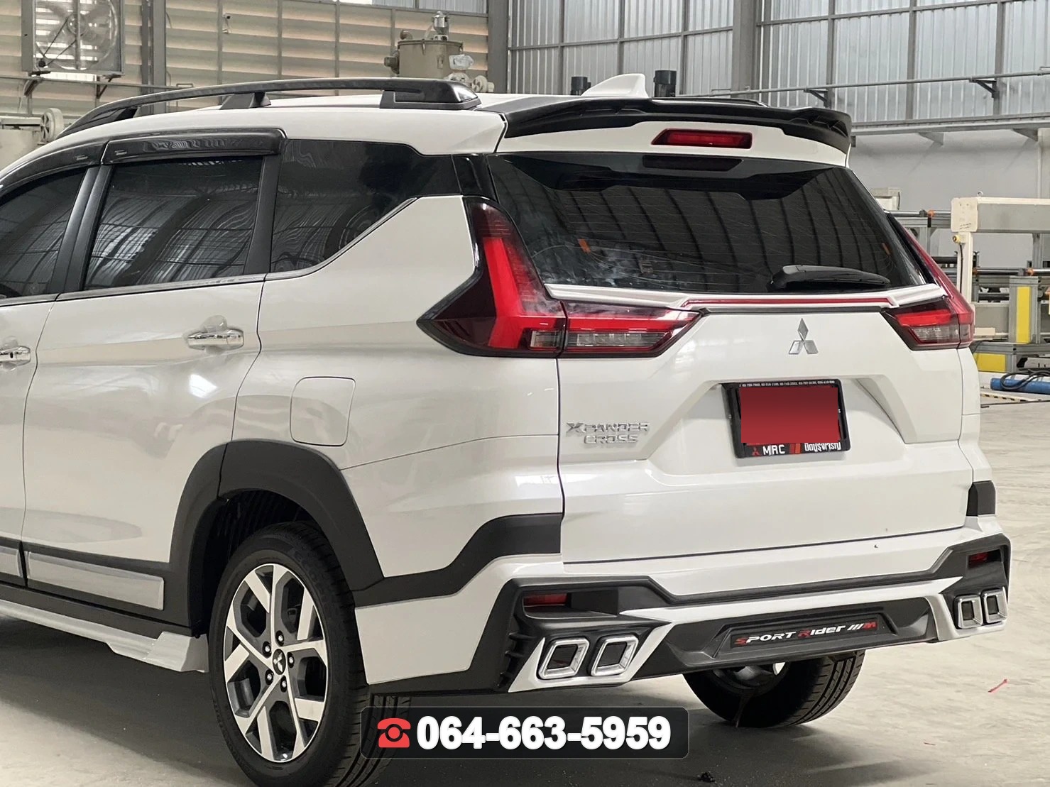 MITSUBISHI สปอยเลอร์ Xpander Cross 2023 RiderM
