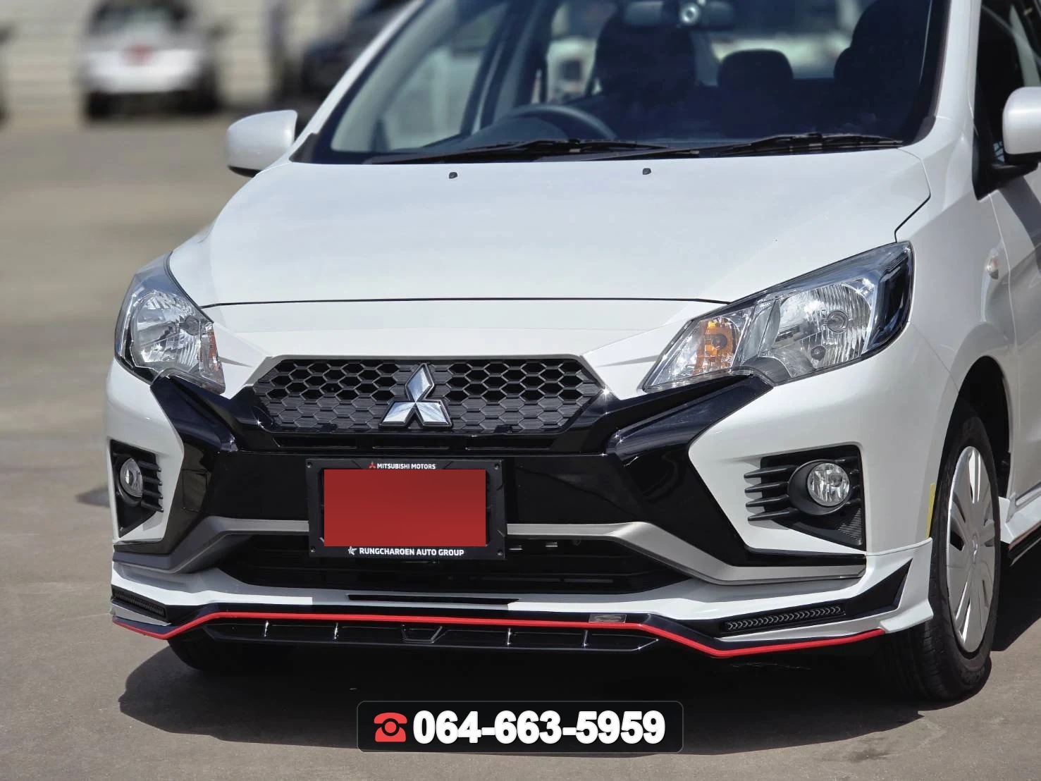 ชุดแต่งสเกิร์ต MITSUBISHI Attrage 2026 V.2 RiderM