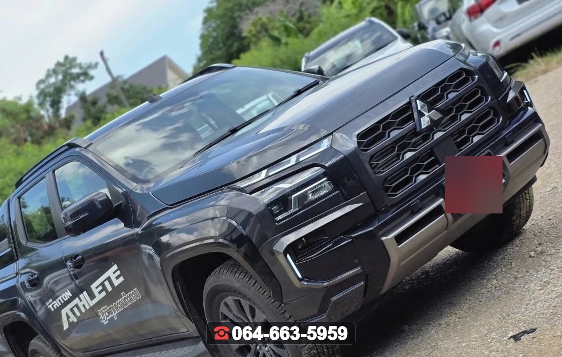 MITSUBISHI คิ้วกันชนหน้า Triton 2025 Athlete RiderM