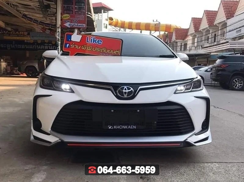 ชุดแต่งสเกิร์ต TOYOTA ALTIS 2020 V.1 RiderM